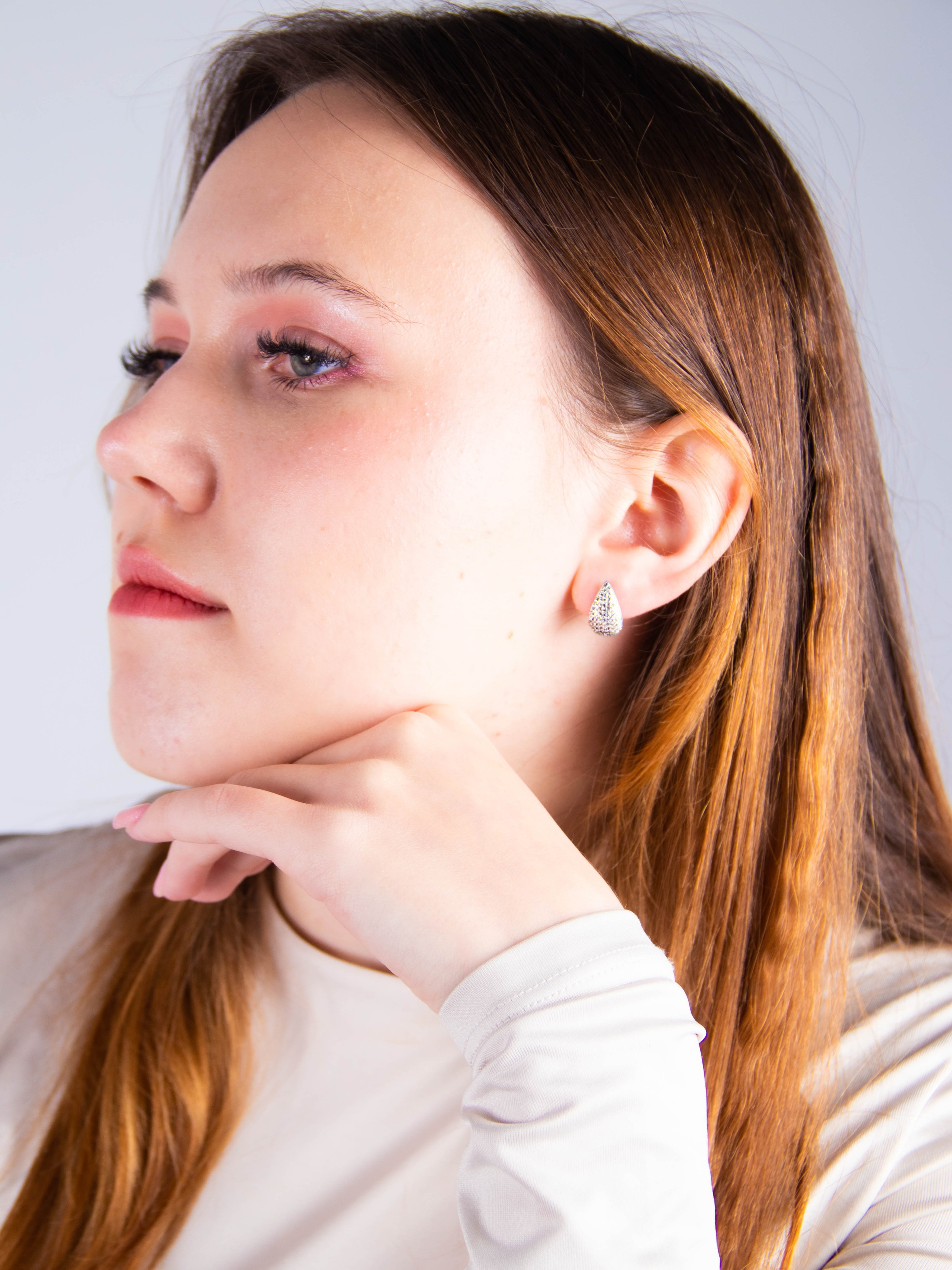 Серьги серебро. «Матрица»