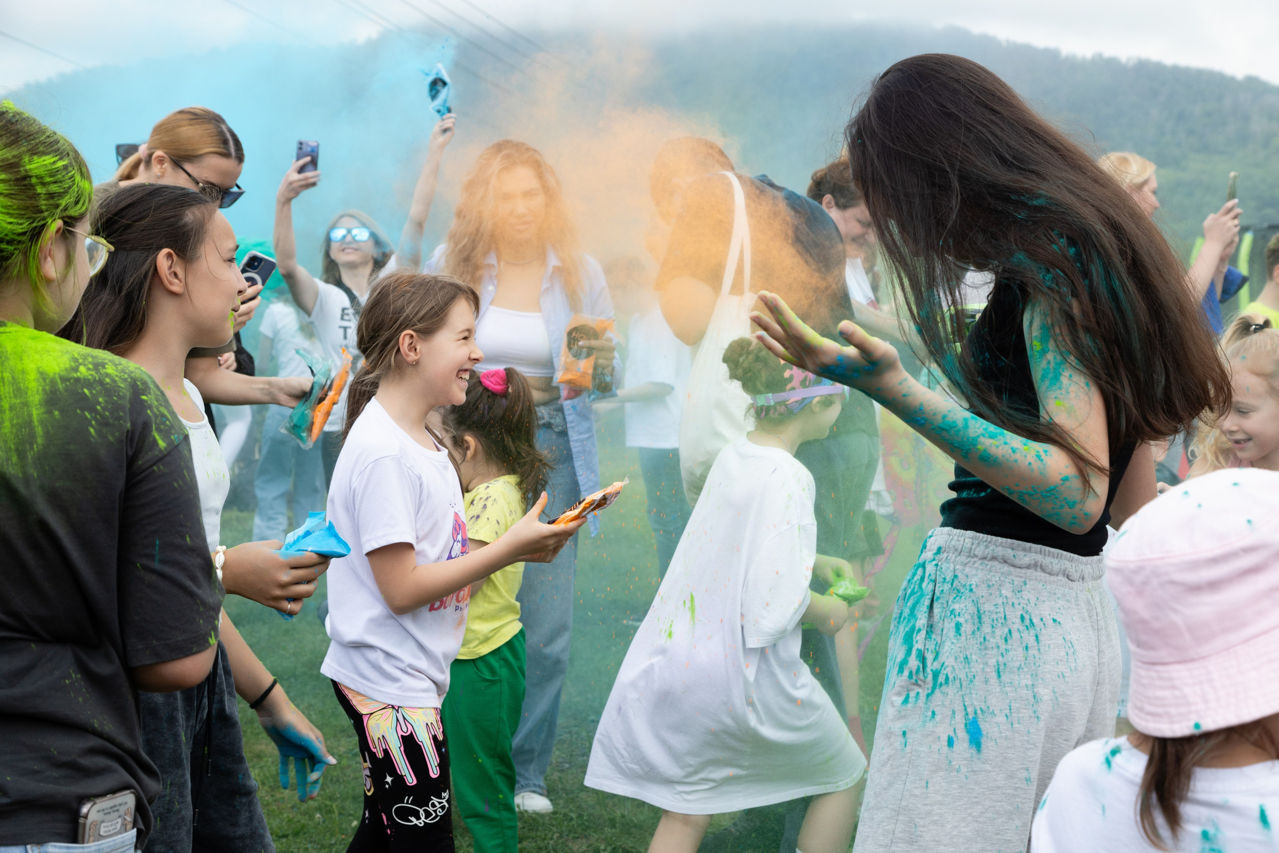 Детский праздник на чайных плантациях. Фотограф Мария Камаева