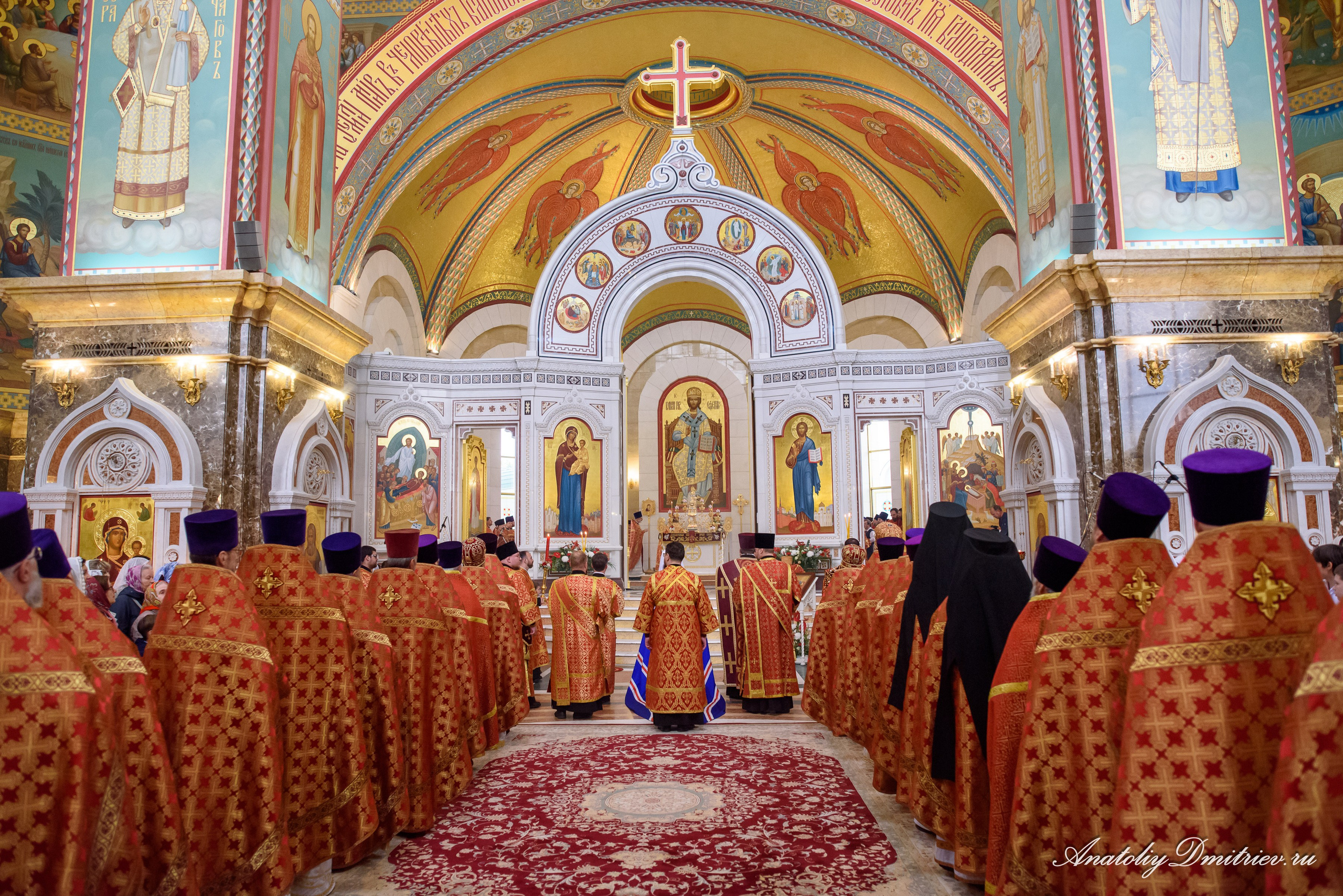 Служба на 40-летие Калининградской епархии. Фотограф  Крещения и Венчания Калининград