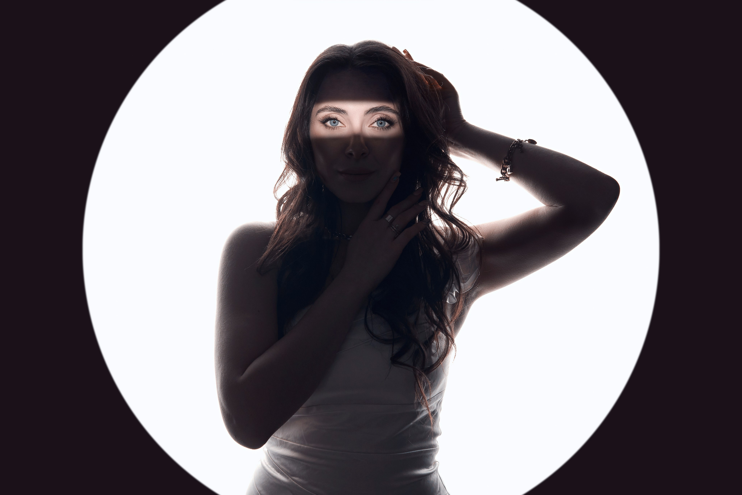 Бэкстейдж со съемки с проекционной насадкой. Фотограф людей и животных в Санкт-Петербурге Марина Бурмистрова