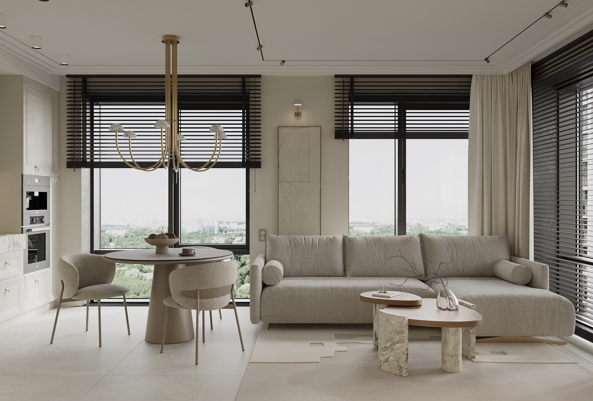 ЖК Very. Дизайн Мария Попова. 3D визуализатор интерьеров Ксения Жарко