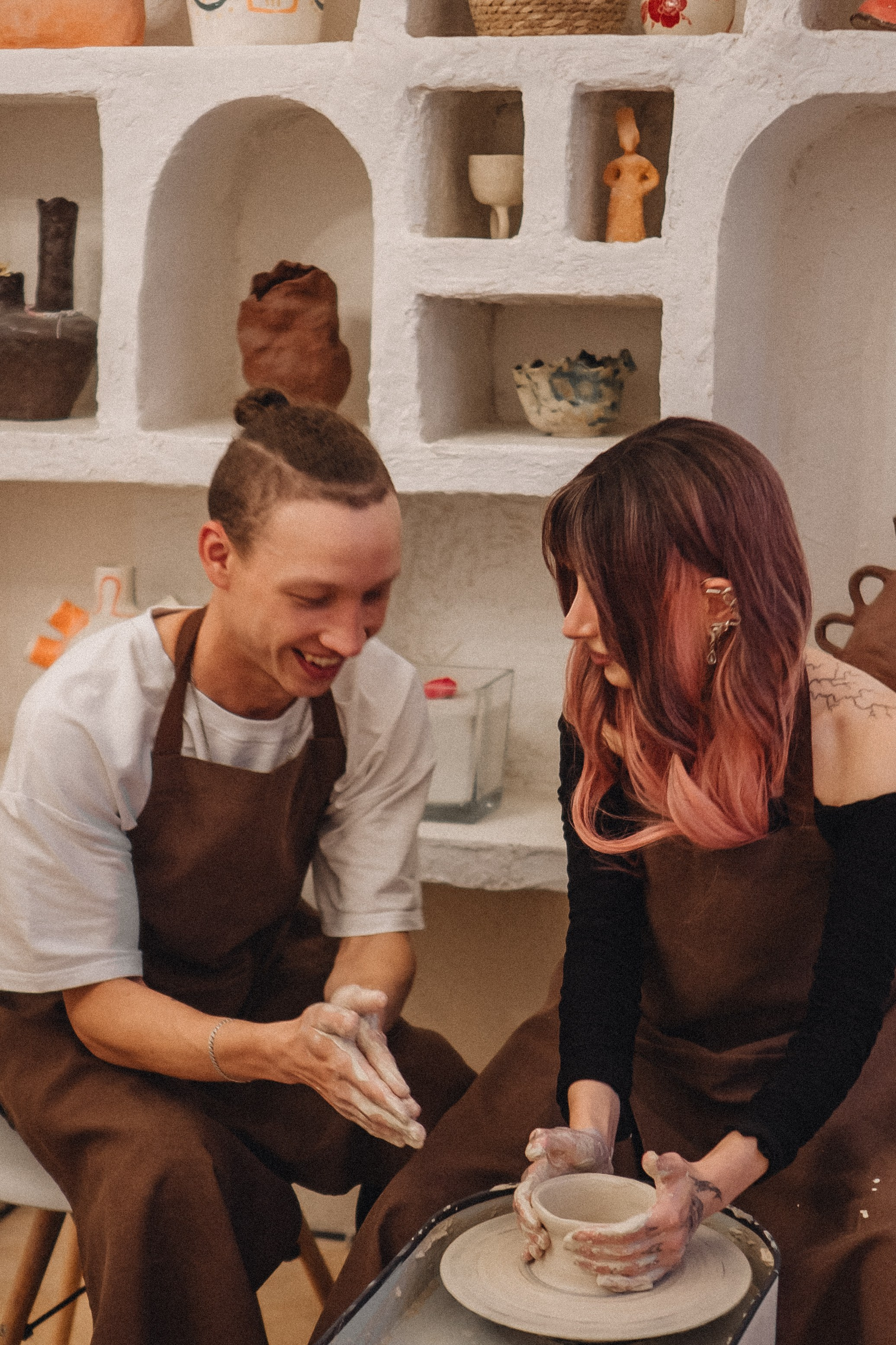 СВИДАНИЕ В ГОНЧАРНОЙ МАСТЕРСКОЙ. Профессиональный фотограф, Санкт-Петербург — Виктория Богомолова