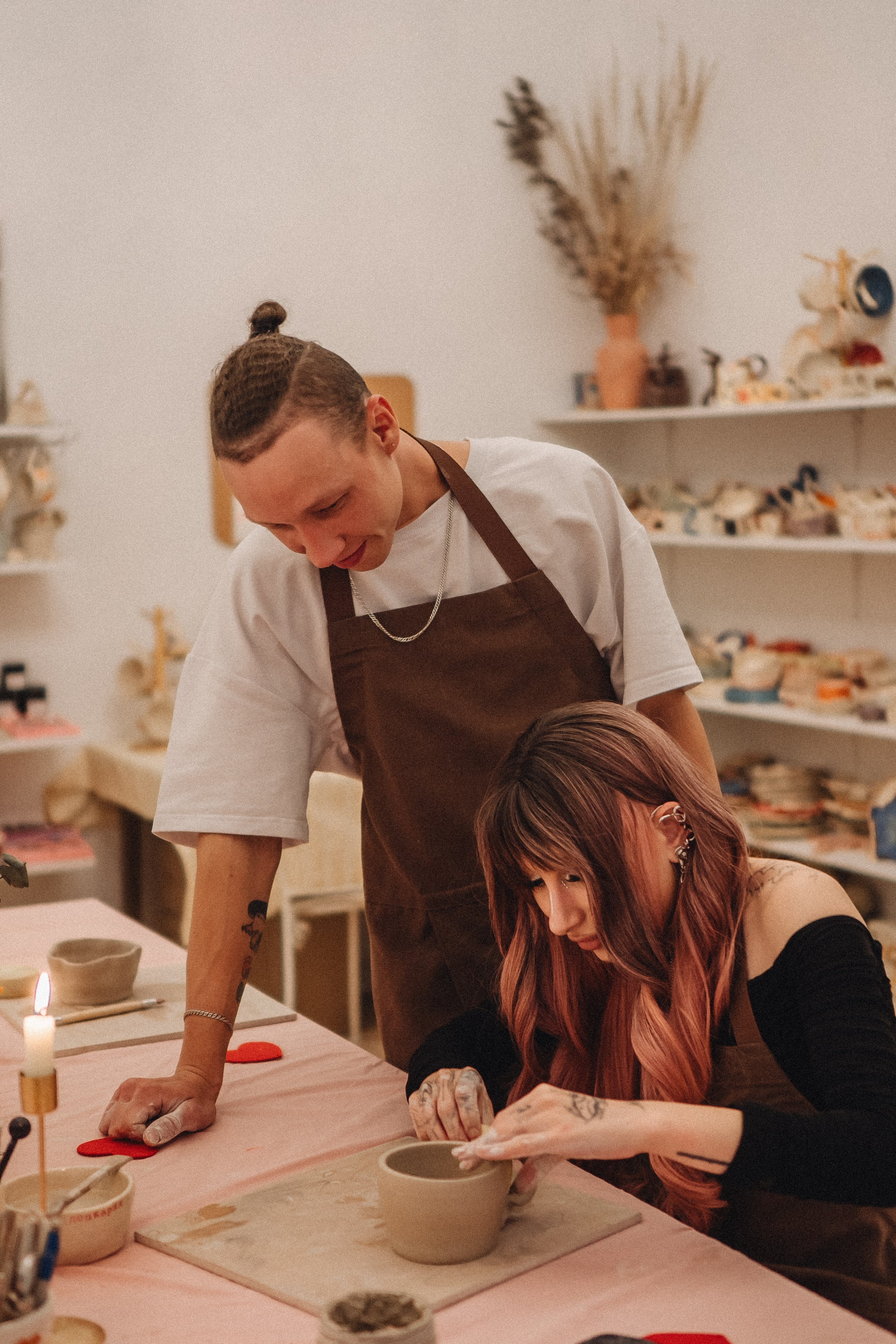 СВИДАНИЕ В ГОНЧАРНОЙ МАСТЕРСКОЙ. Профессиональный фотограф, Санкт-Петербург — Виктория Богомолова