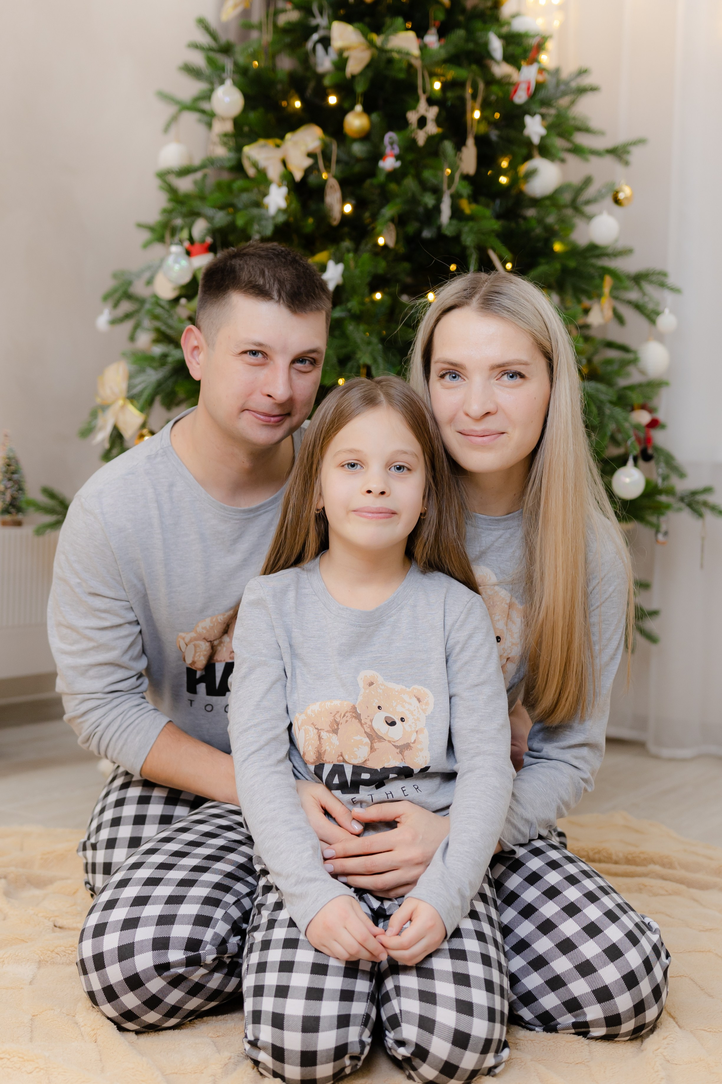 Семейный Новый год. Фотограф Братск Юлий Дежин