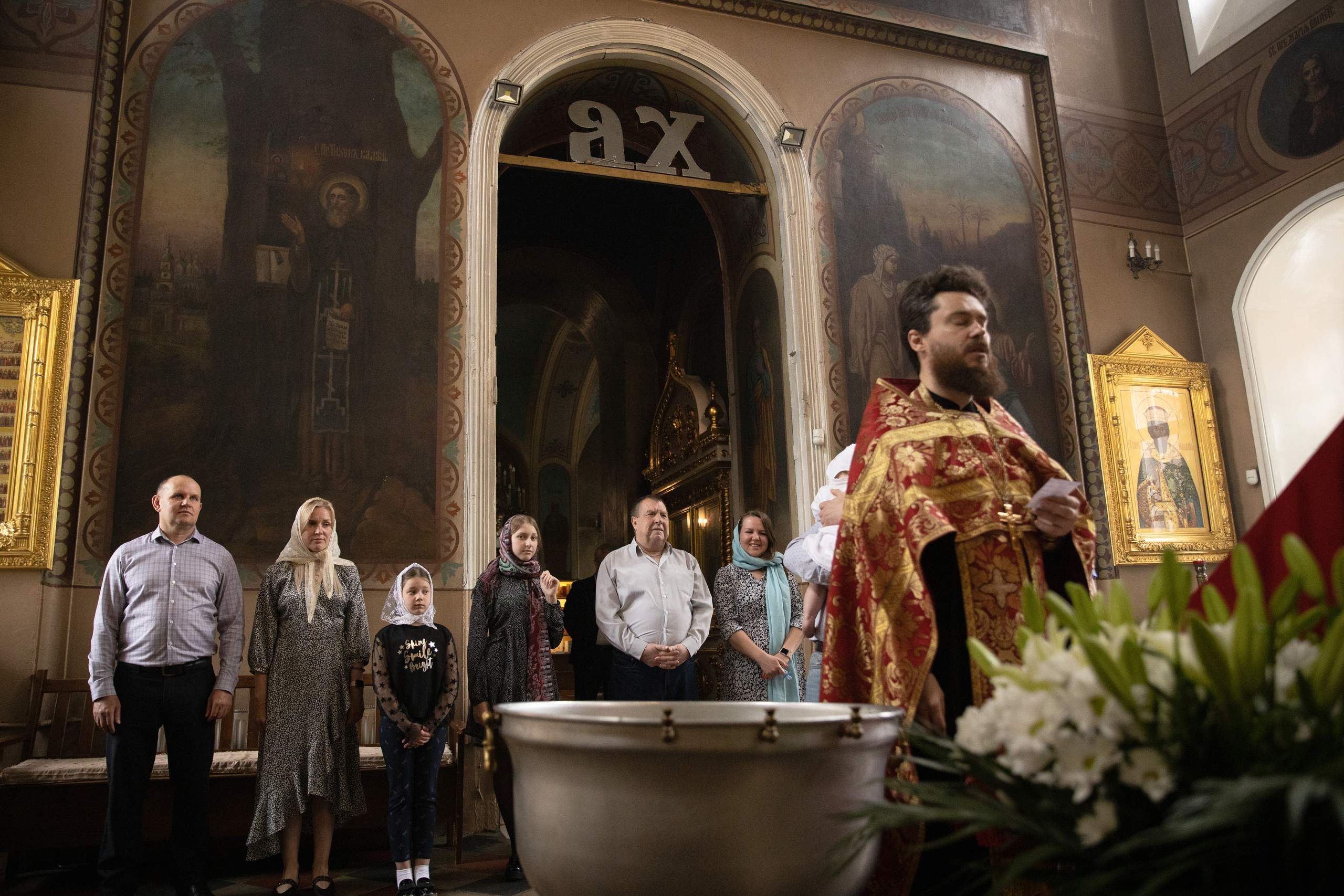 Крещение Романа. Бочарова Мария — школьный фотограф Апрелевка, Новая Москва, Московская область