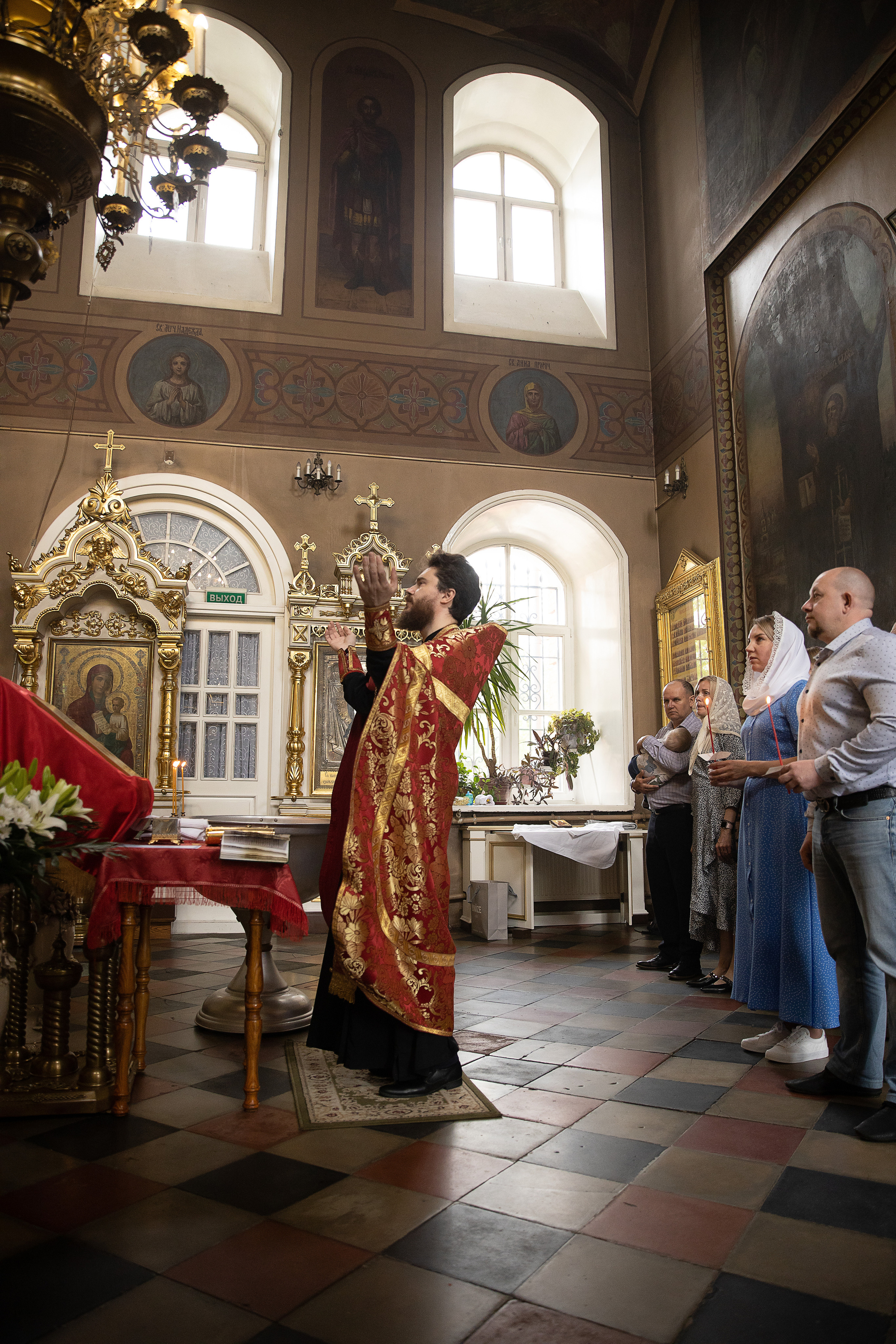 Крещение Романа. Бочарова Мария — школьный фотограф Апрелевка, Новая Москва, Московская область