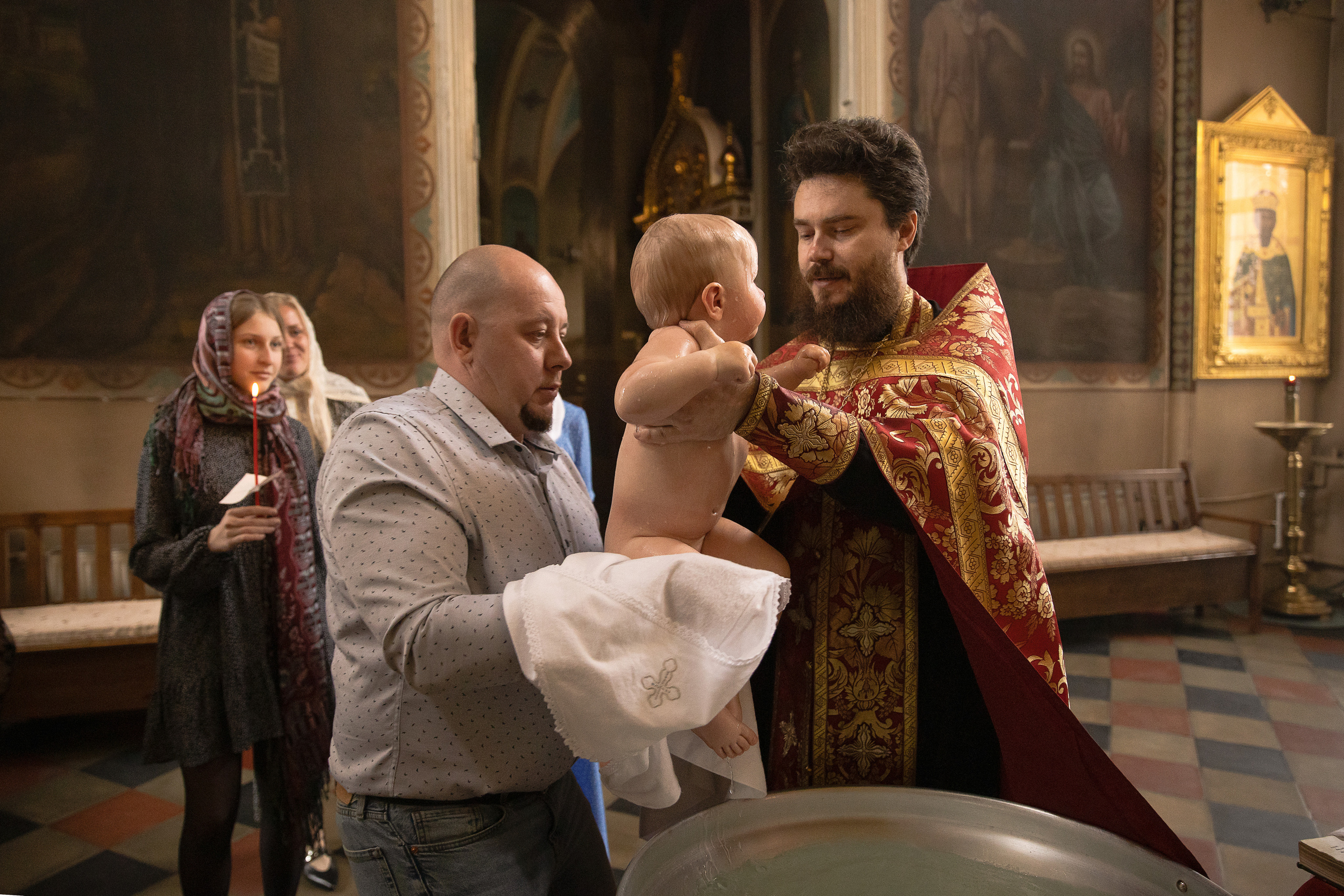 Крещение Романа. Бочарова Мария — школьный фотограф Апрелевка, Новая Москва, Московская область