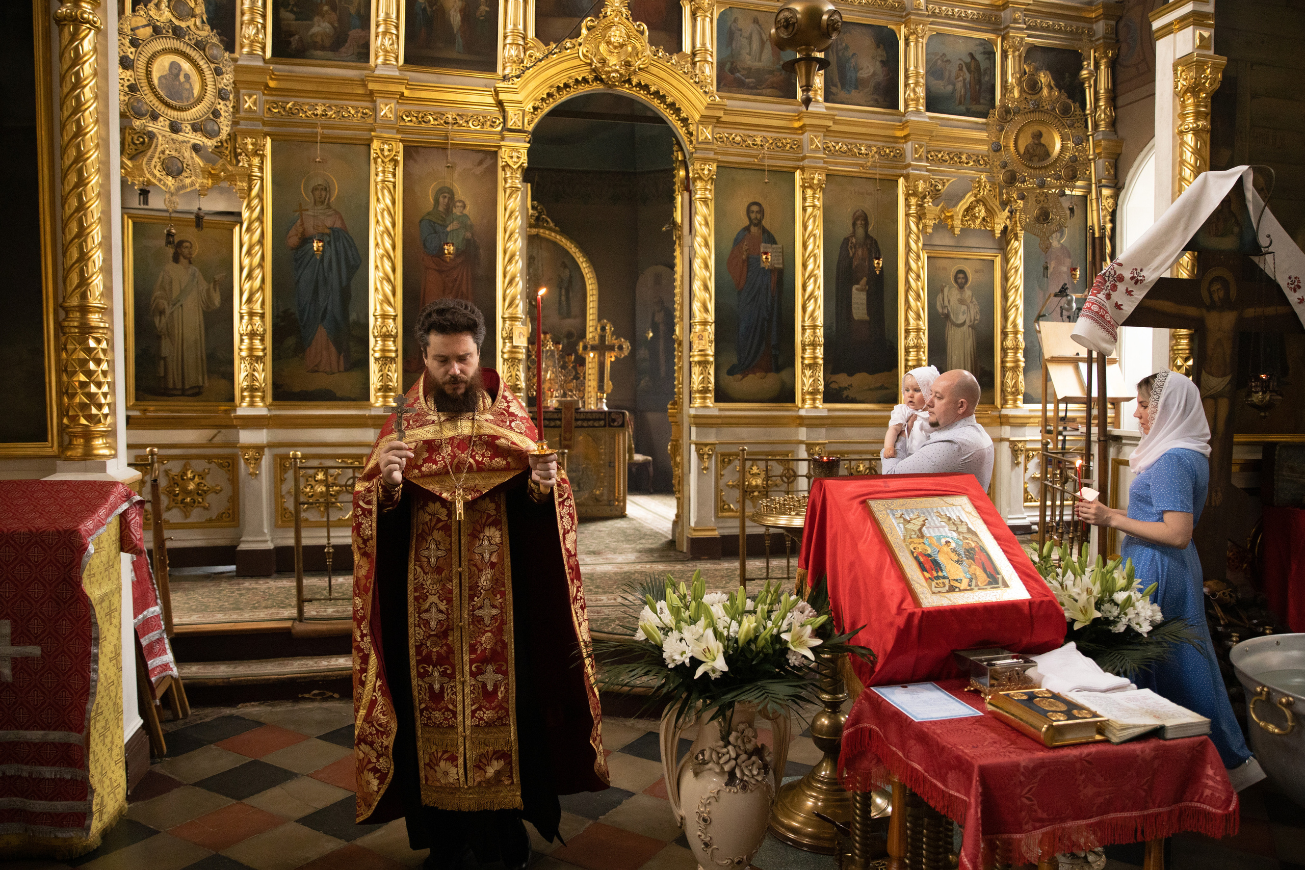 Крещение Романа. Бочарова Мария — школьный фотограф Апрелевка, Новая Москва, Московская область