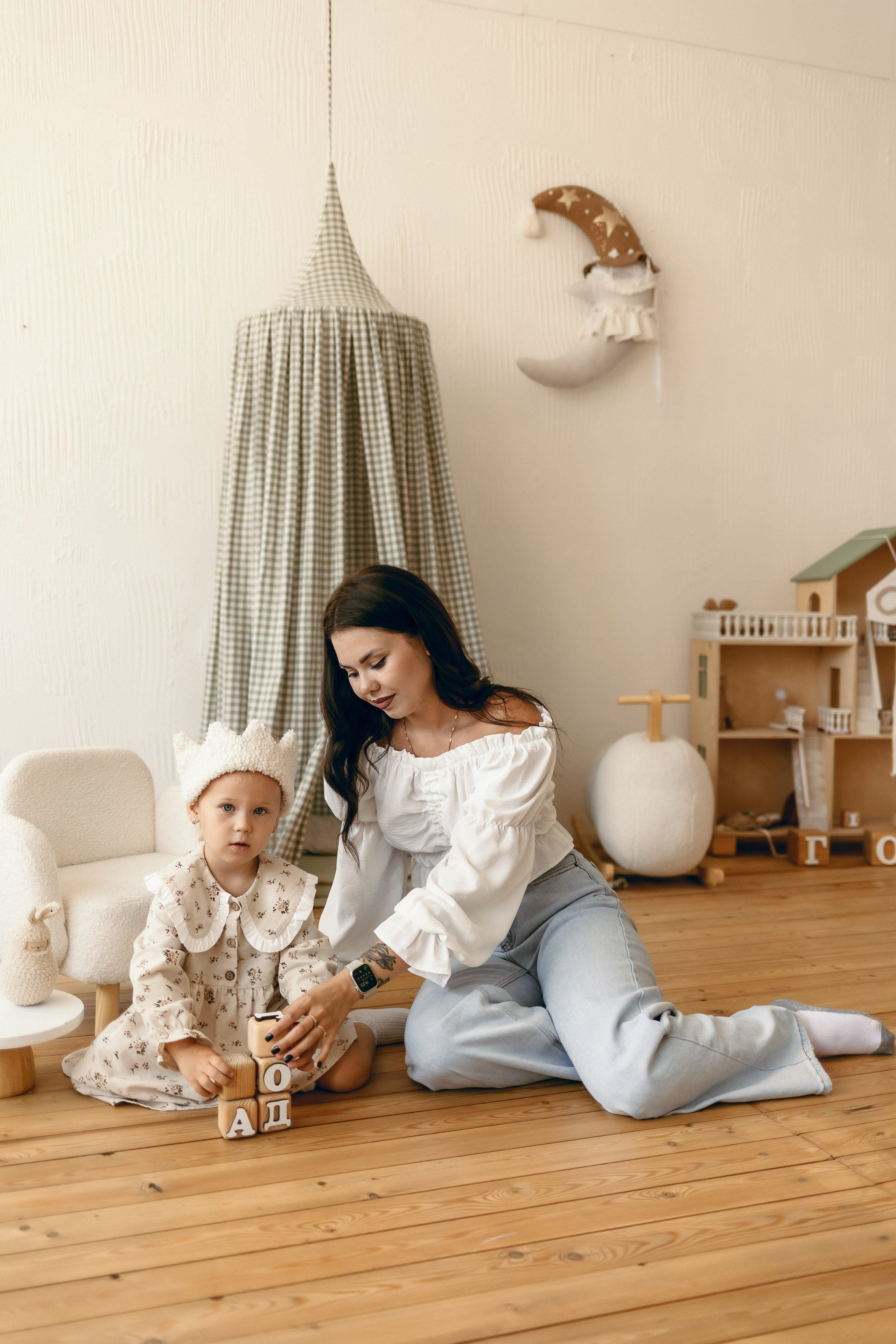 Domik зал Family. Фотограф на первый годик, семейный и детский фотограф в Новосибирске