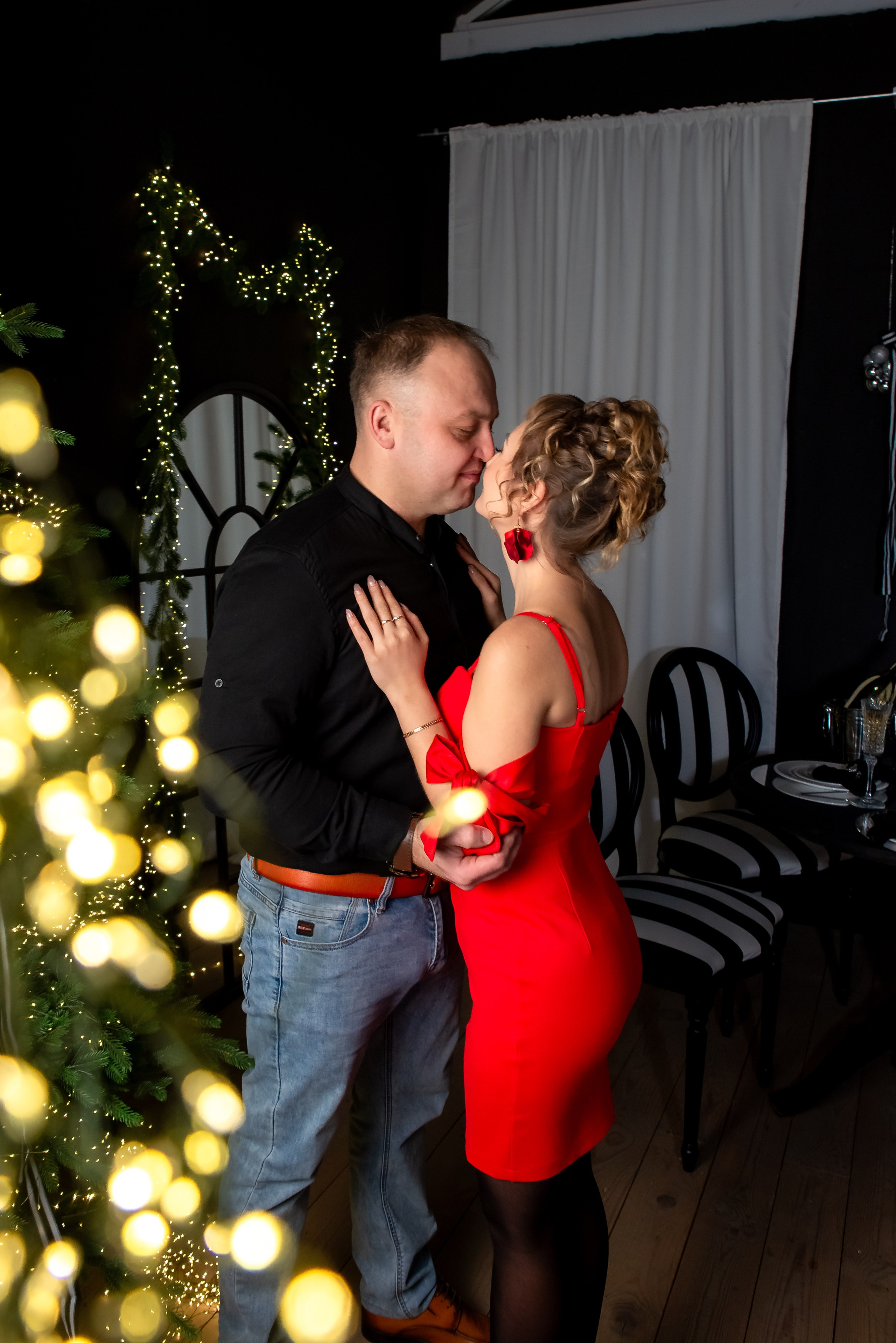 Новогодняя студийная. Фотограф Крещение Венчание Москва