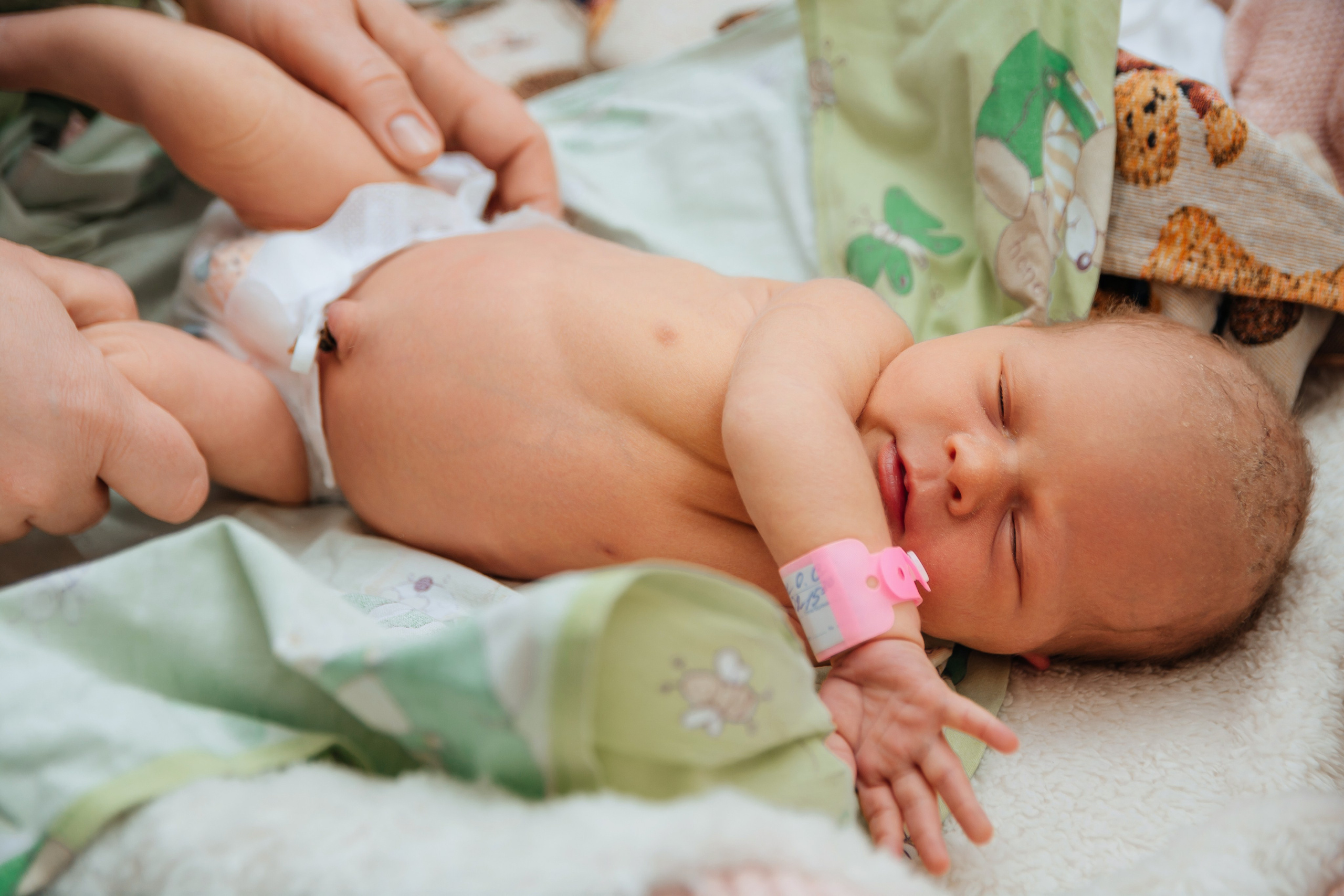 Фотосессия выписки из роддома. Семейный и детский фотограф Кущ Наташа