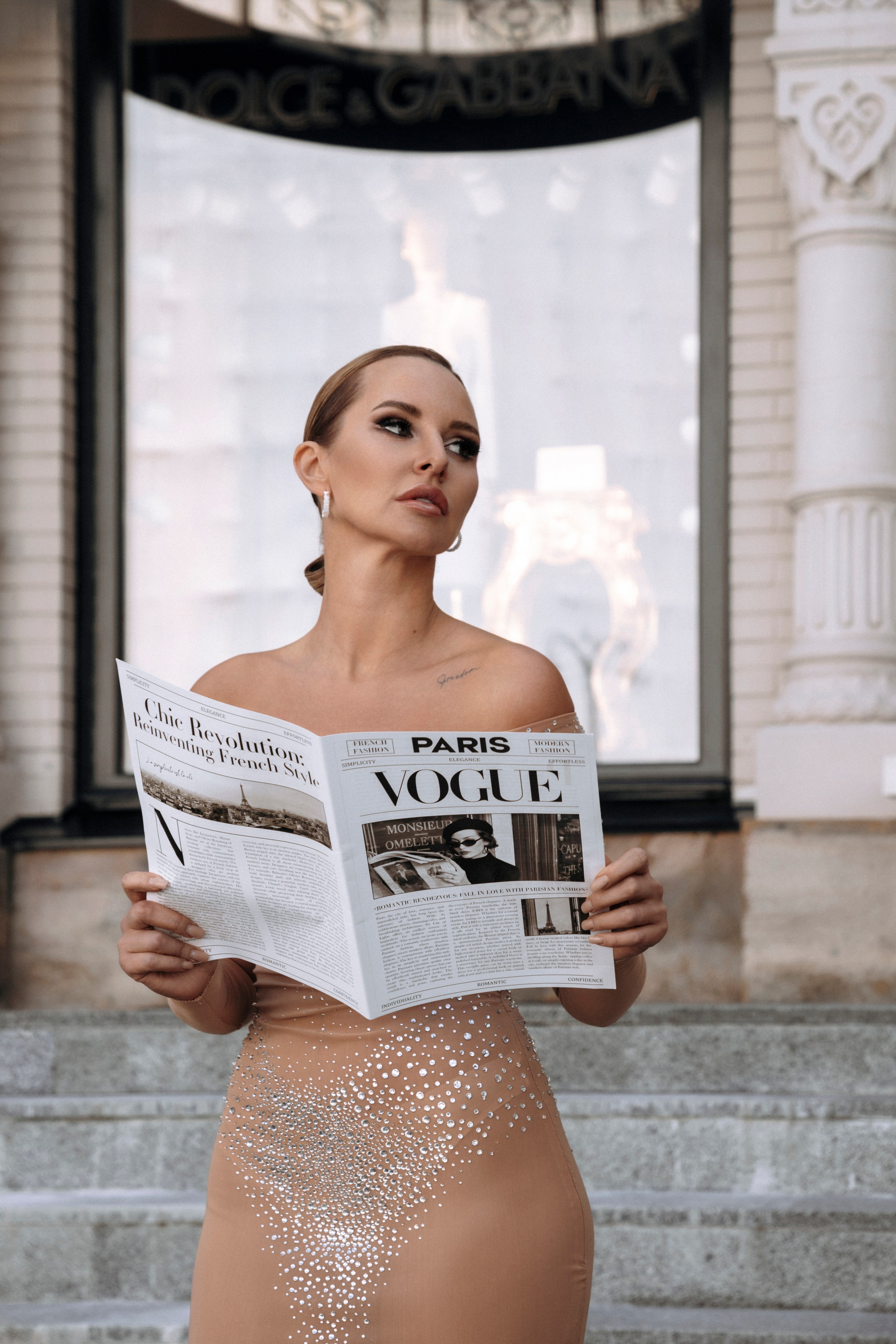 Дарья Боуарафа (Платье Возрождённая). Фотограф Ирина Красса