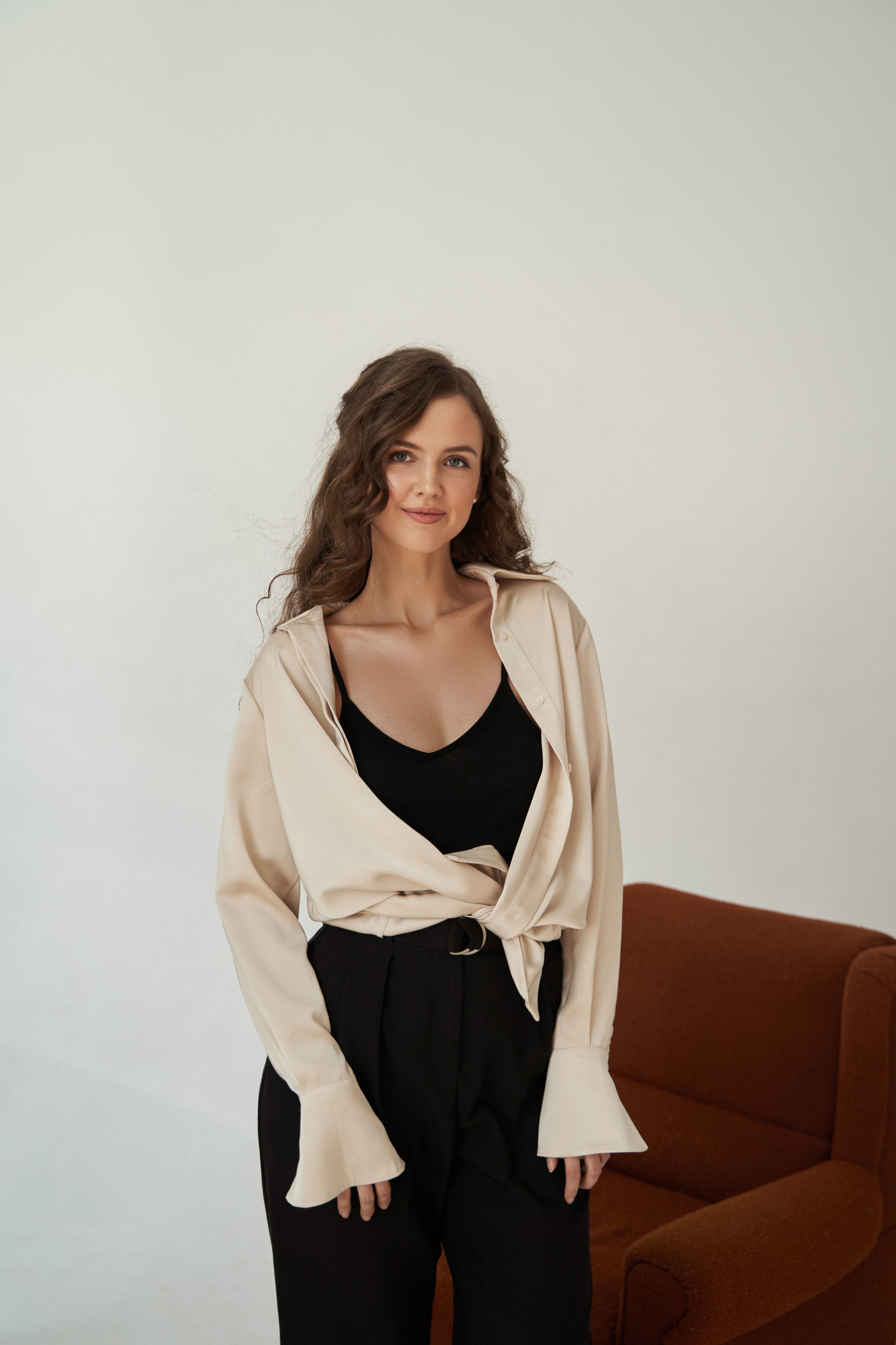 Студийная индивидуальная фотосессия. Портретный фотограф в Санкт-Петербурге Анна Тукаева