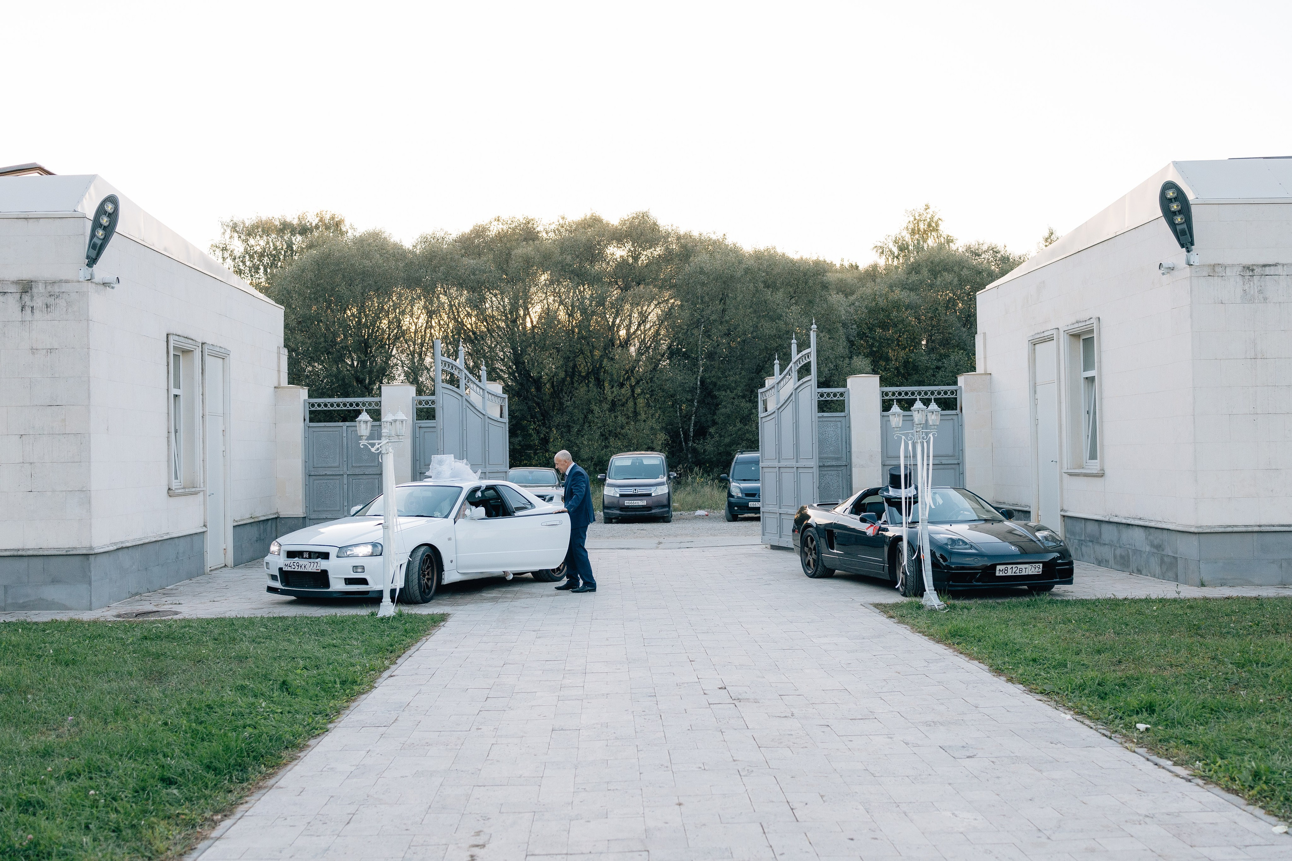 На кабриолетах. Свадебный фотограф в Москве Арчылан Николаев