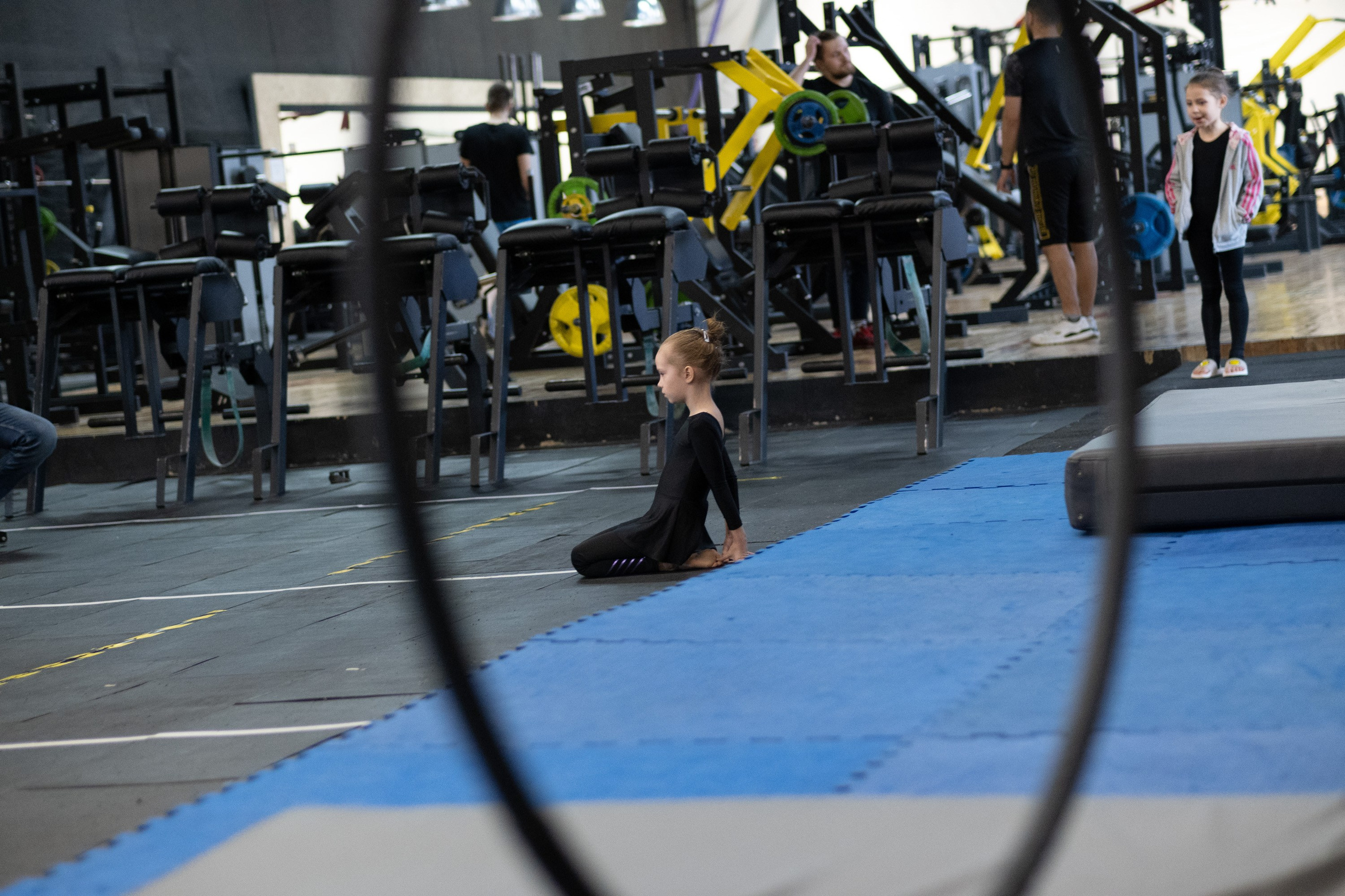 Внутриклубные соревнования по воздушной гимнастике 02.04.23