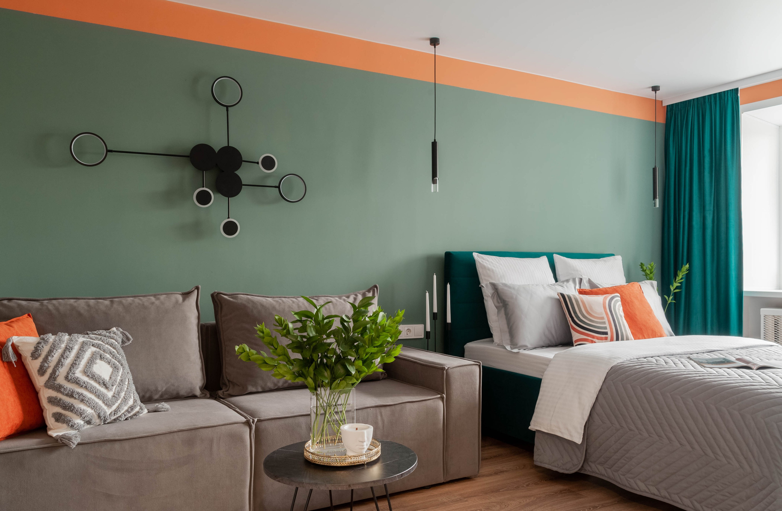 Съемка 1-к квартиры для посуточной аренды. г. Кострома. Интерьерный фотограф в Ярославле. Вероника Лазыкина