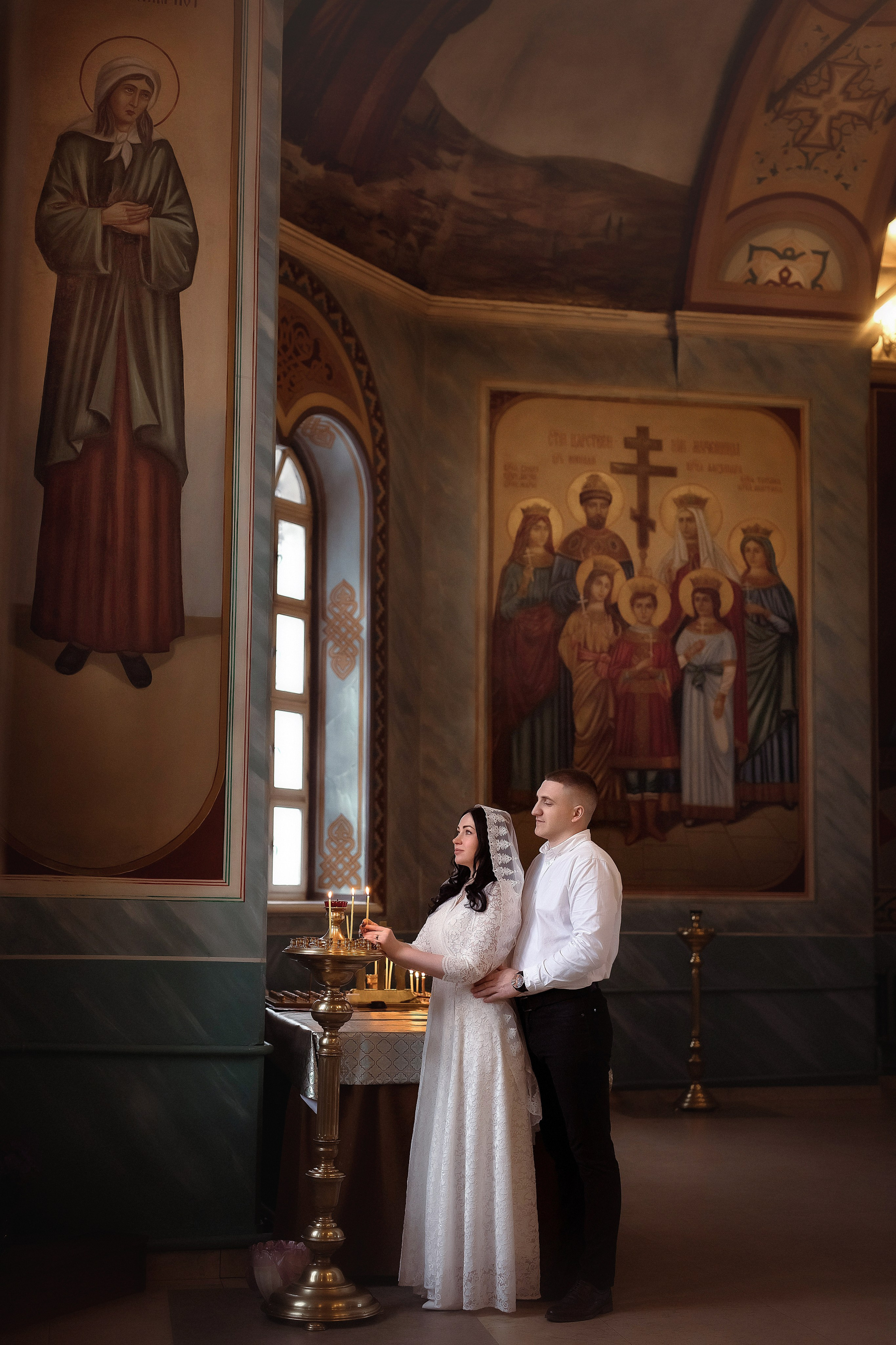 Анжелика и Геннадий Казанский храм. Фотограф на крещение и венчание