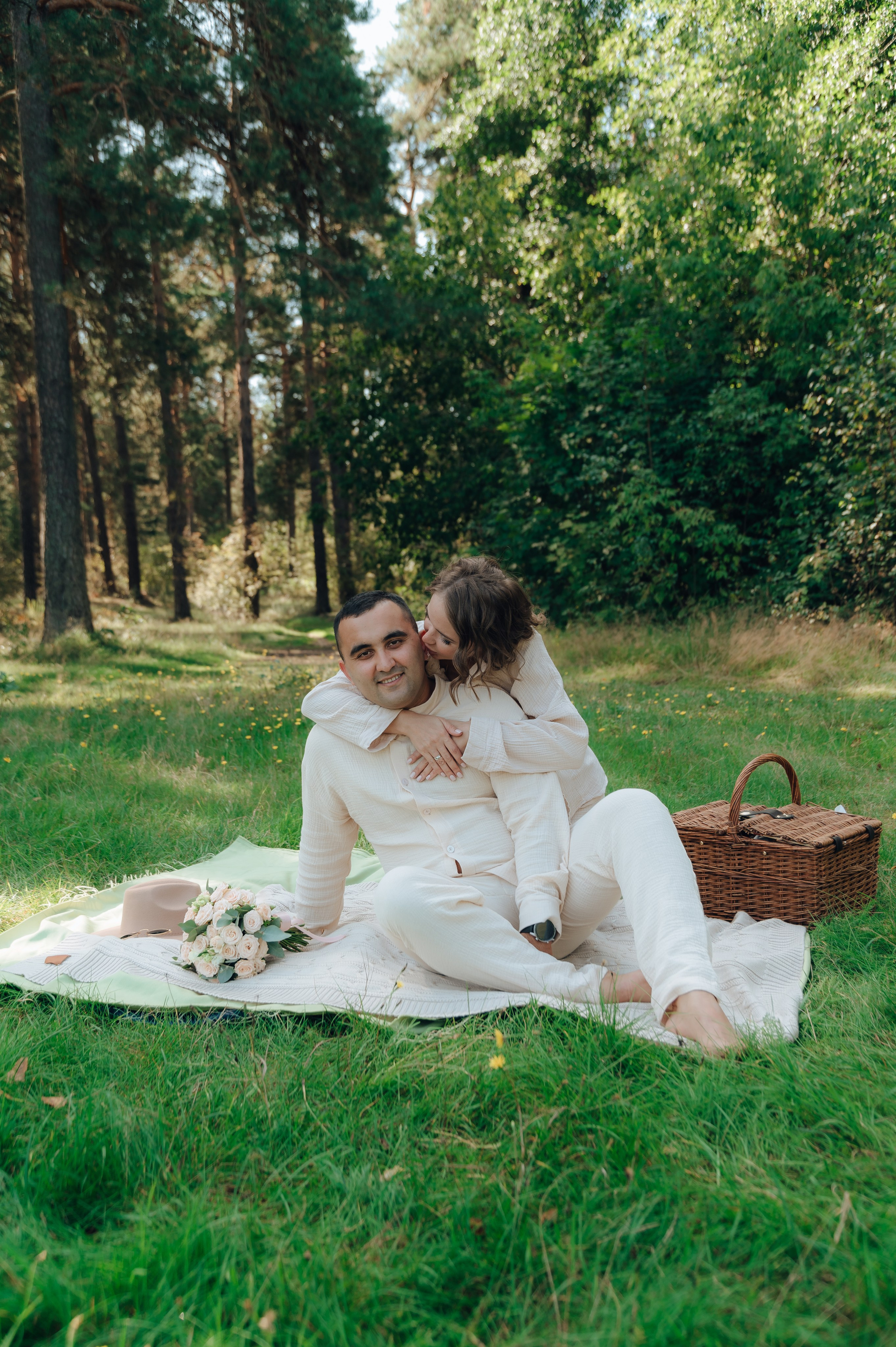 Любовная любовь в лесах Юганца. Детский и семейный фотограф Катерина Мишина