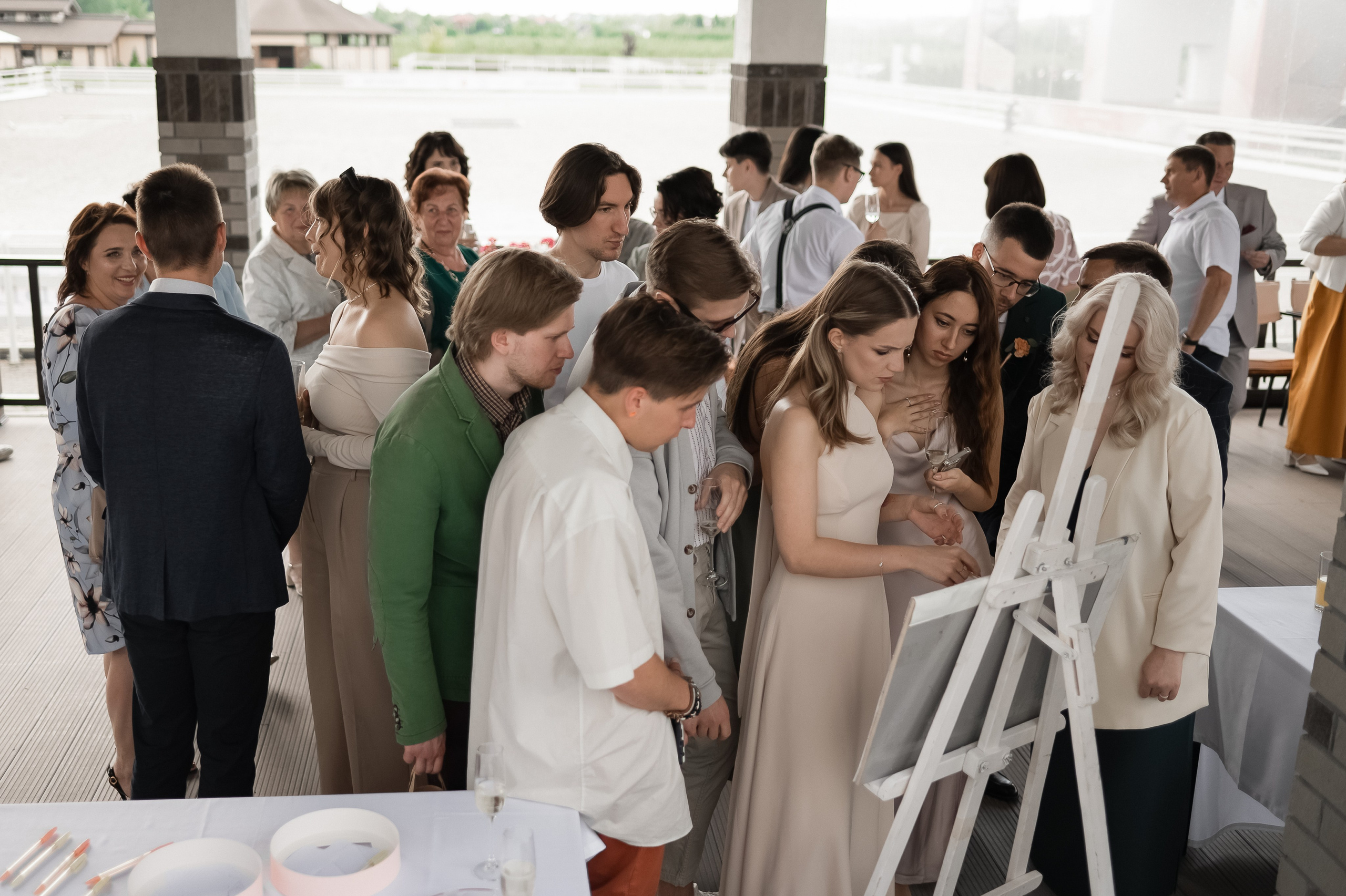 Свадебное торжество в ресторане «За Поводом». Ярослава Ерина — свадебный фотограф в Москве