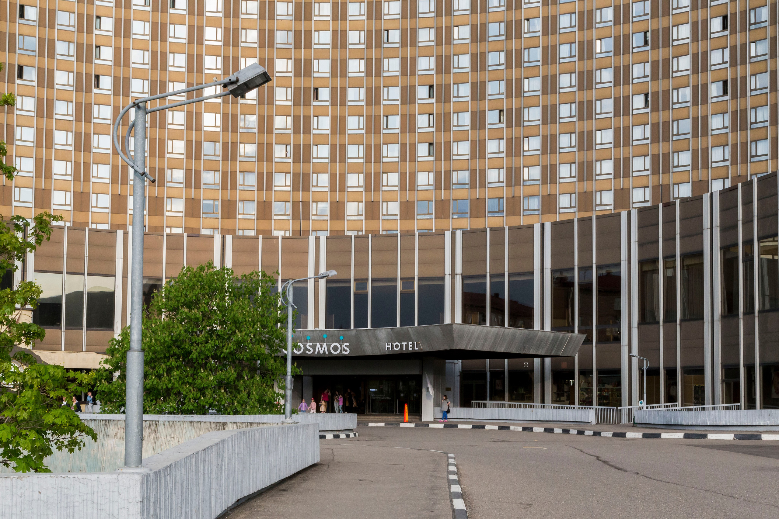 Здание гостиницы «Космос». Проект фотографа Александра Высокина — «Фотоархитектоника»