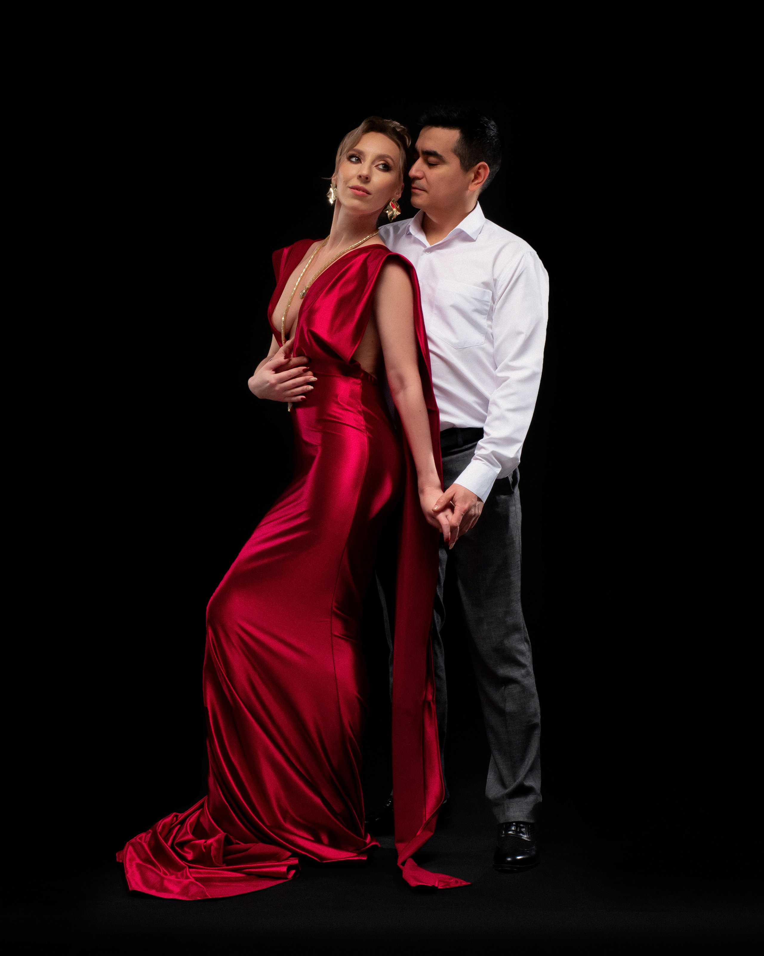 Парная съёмка для Оксаны с мужем. Фотограф Кристина Берг