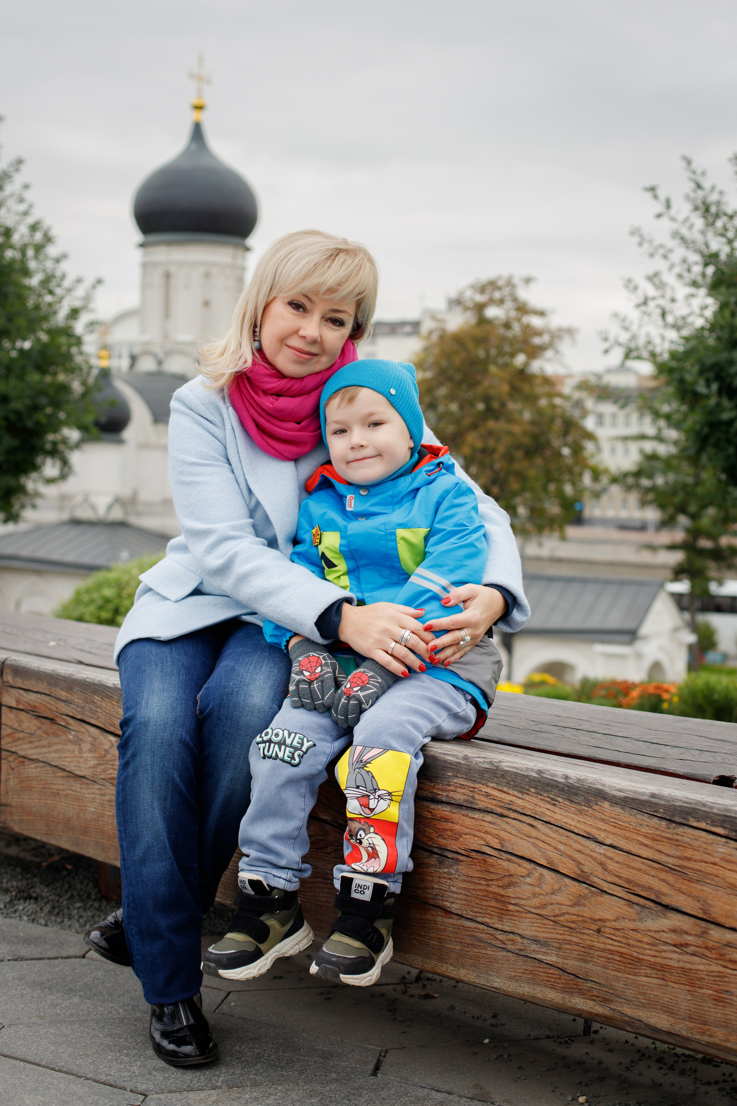 Осенння прогулка по Москве. Семейный и школьный фотограф в Москве Анна Ткач