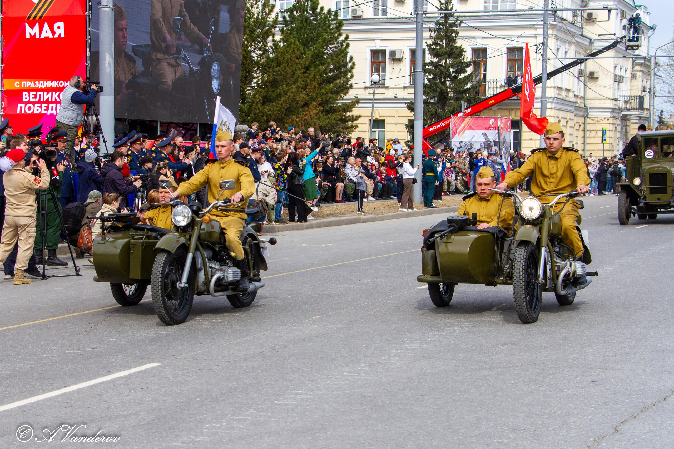 Парад Победы Омск 2024. Фотограф Омск | Александр Вандеров