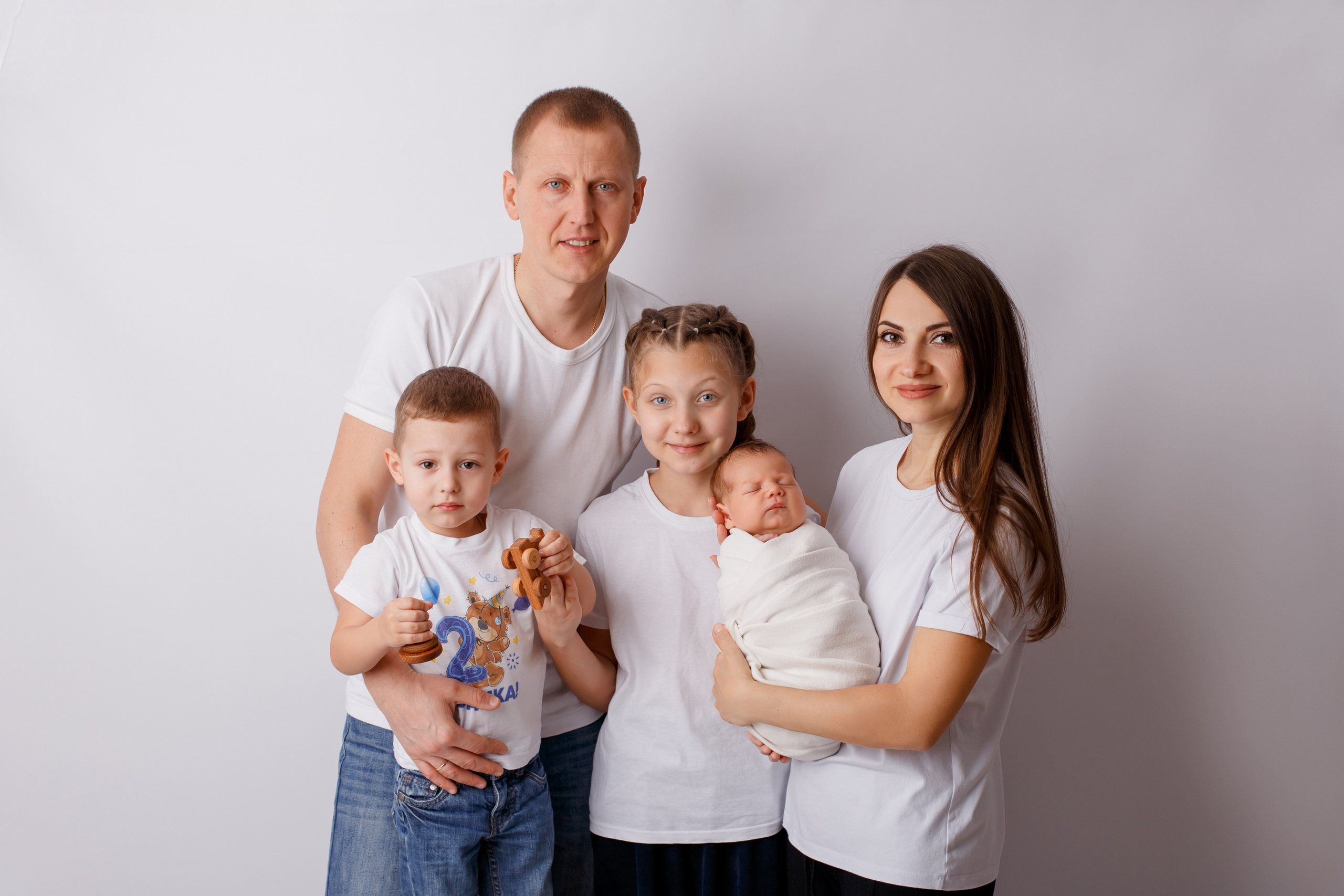 Фотосессия newborn (семейные кадры). Фотограф новорожденных Ростов-на-Дону