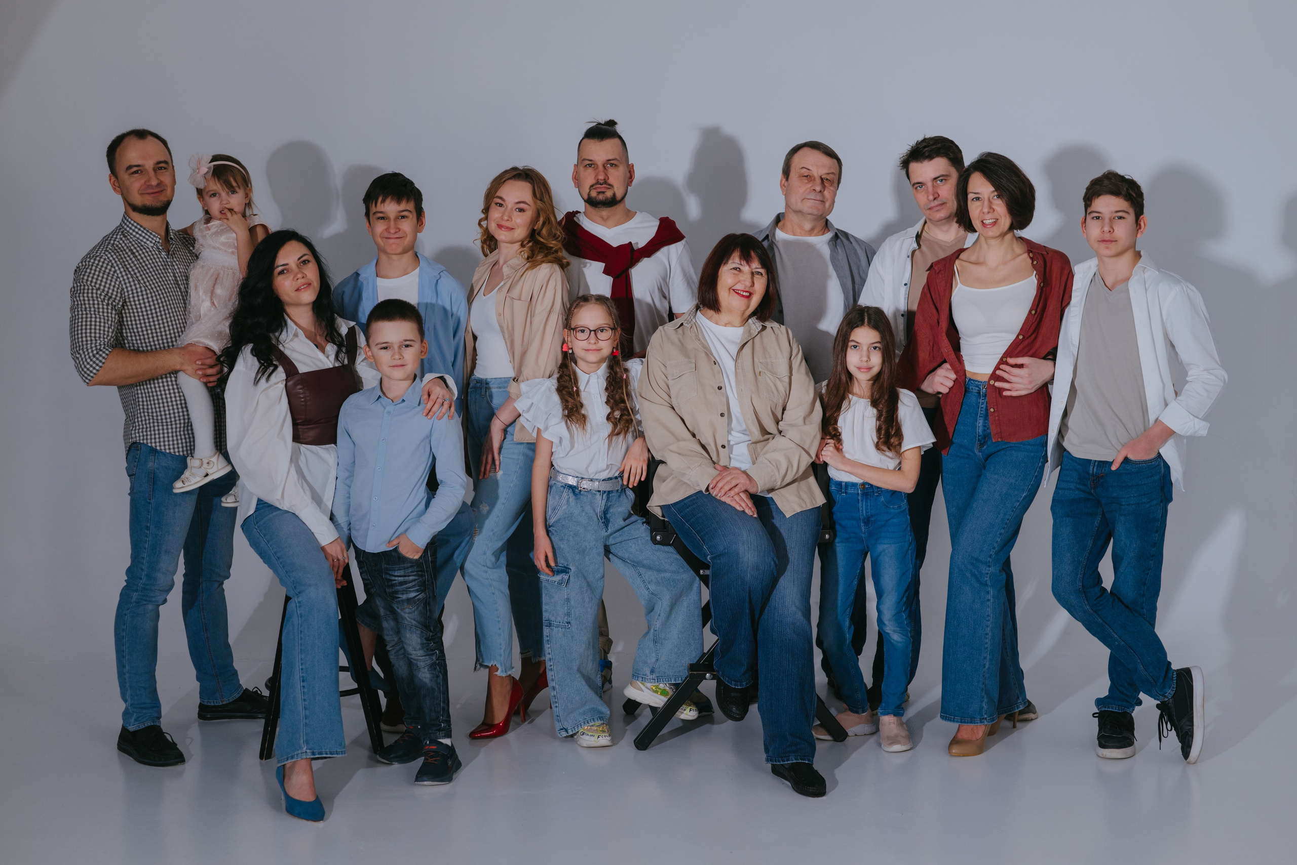 Big family D. Свадебный фотограф Уфа Дарья Насырова