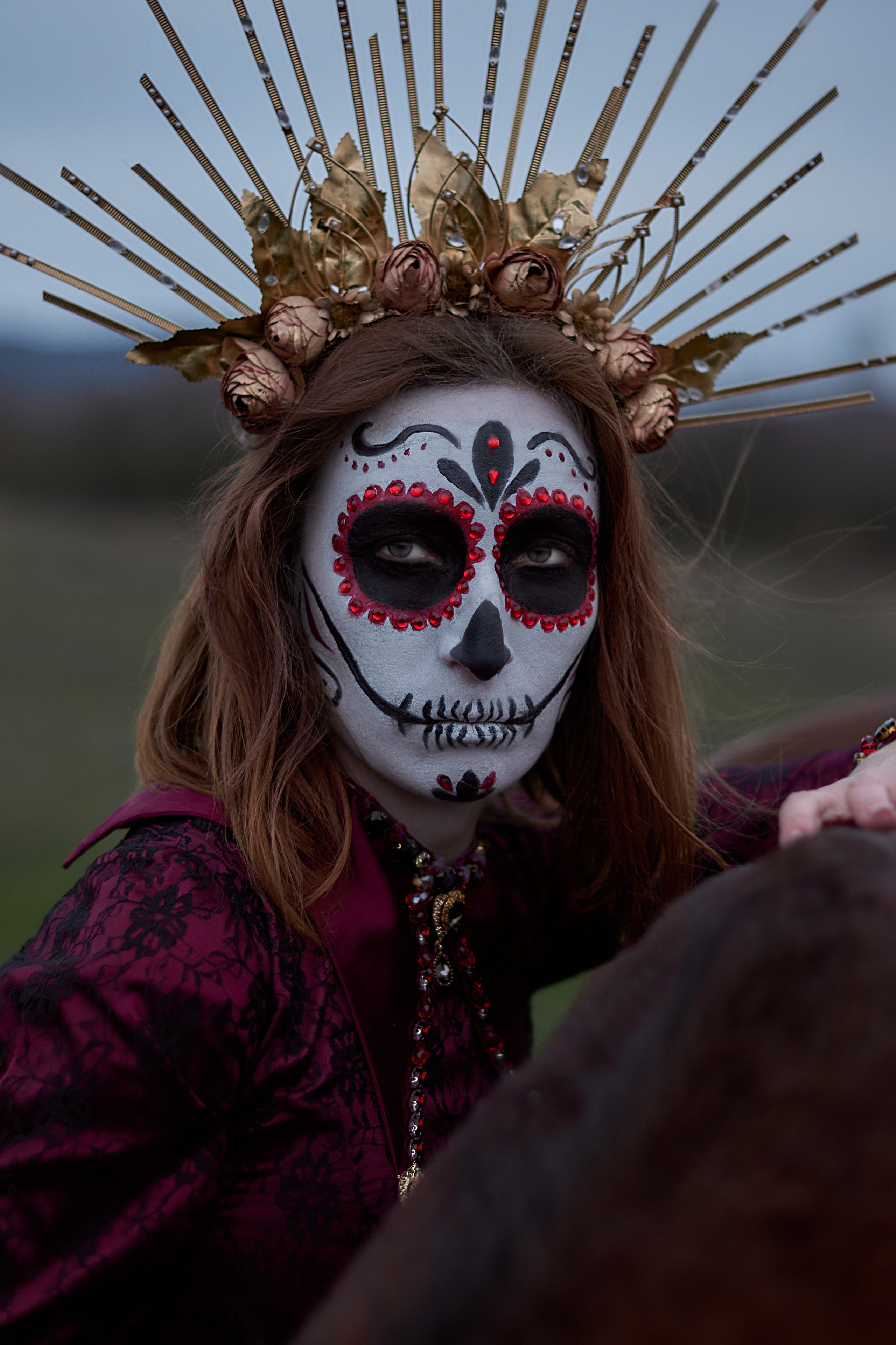 Фотосессия в стиле праздника El Día de Muertos. Фотограф в Севастополе