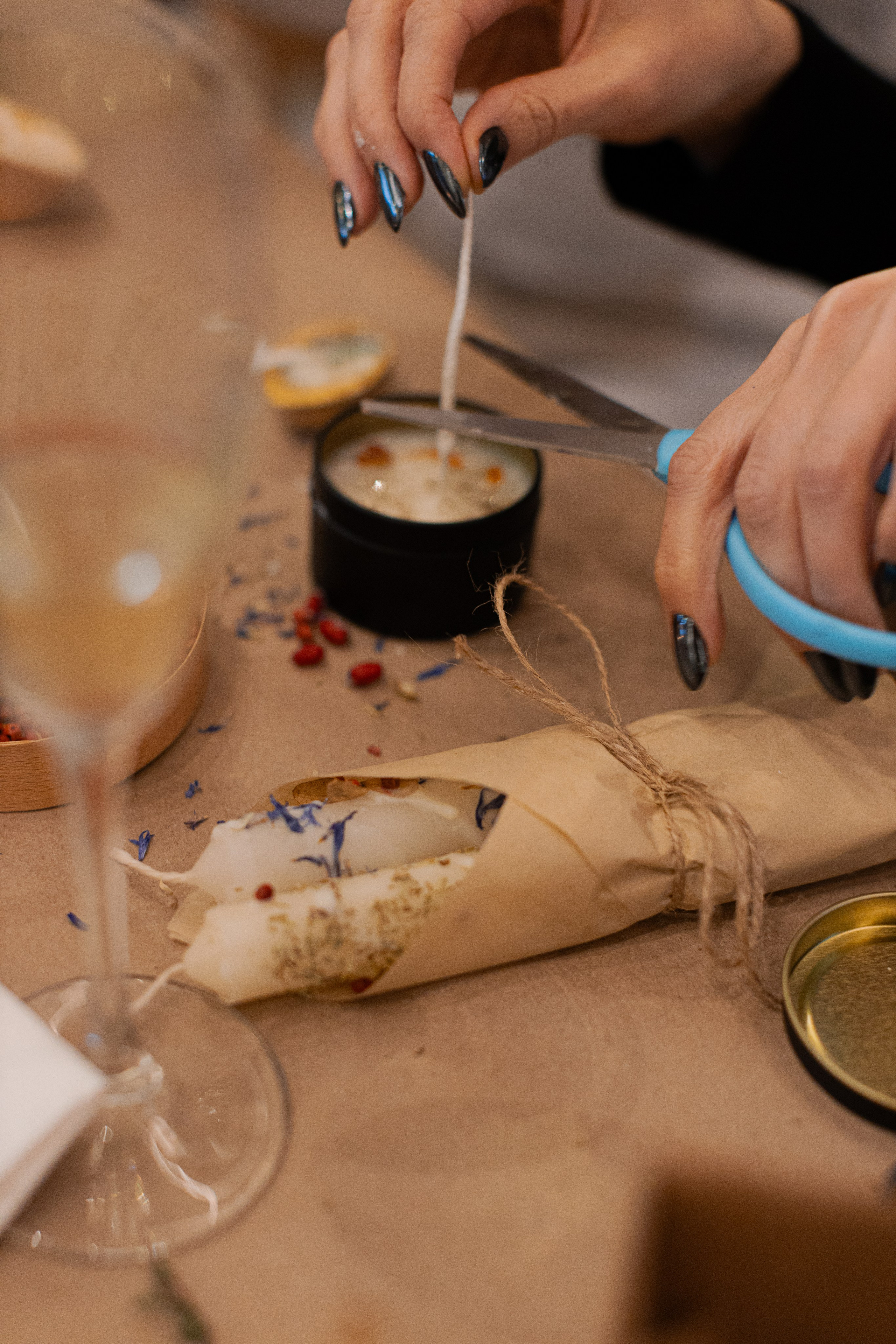 Мк свечи и венок (новогодний корпоратив). Анастасия Ракчеева Художник