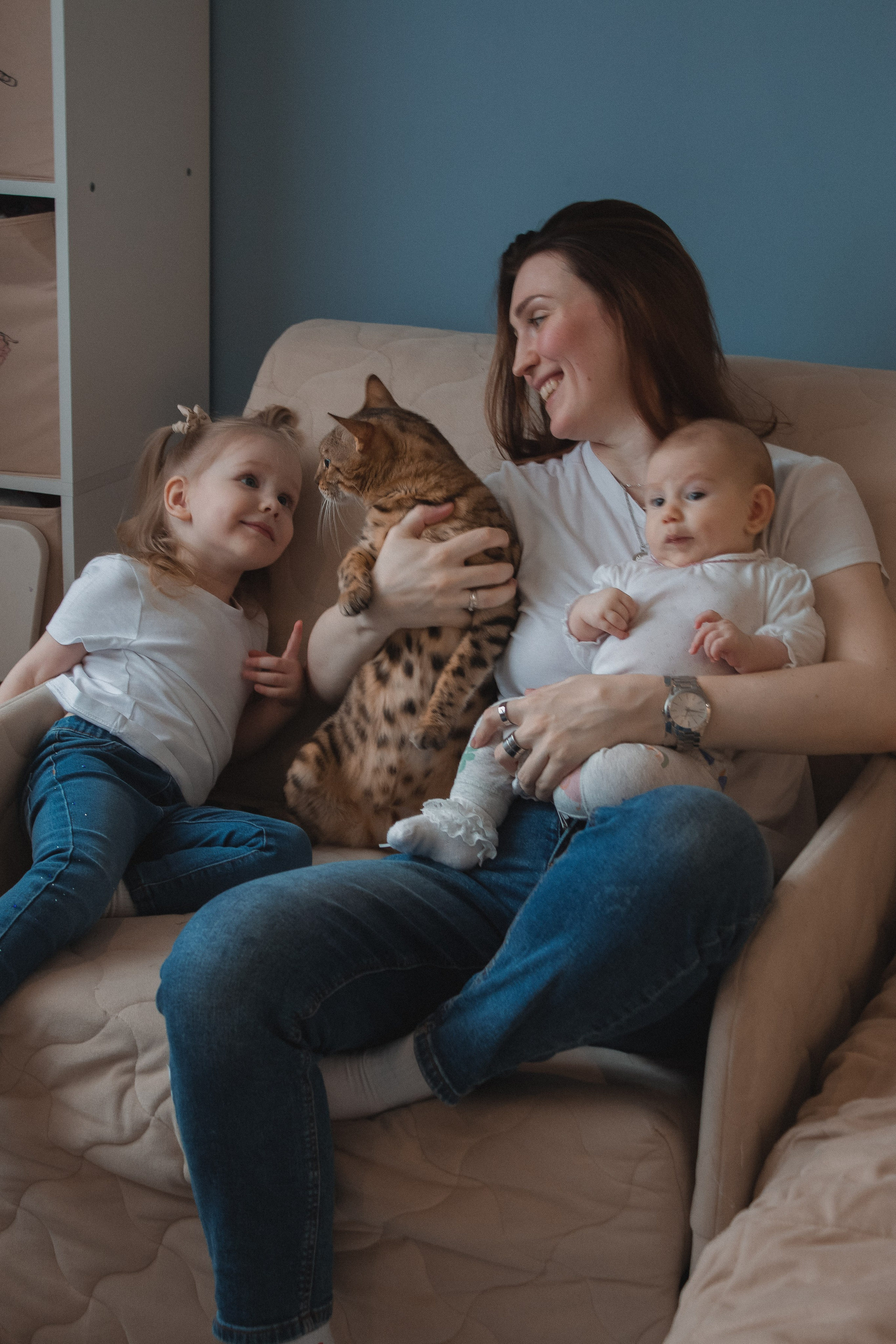 Мама и дочери. Семейный фотограф в Одинцово и Москве Эдита Власян