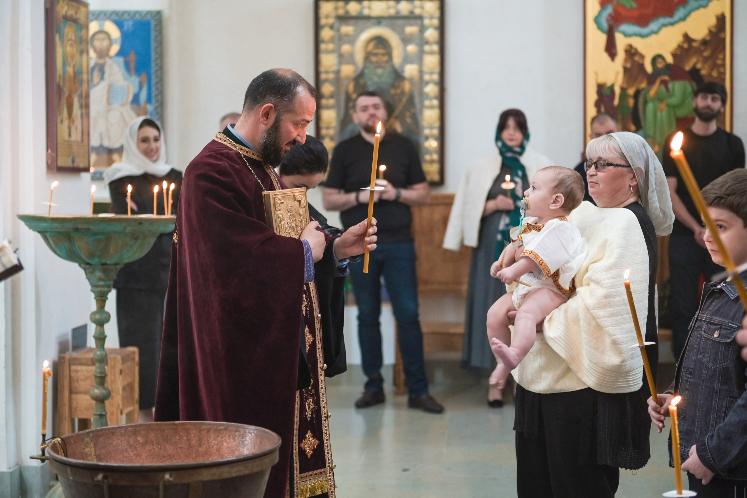 Christening Niko. Фотограф Лика Гомиашвили Тбилиси Грузия