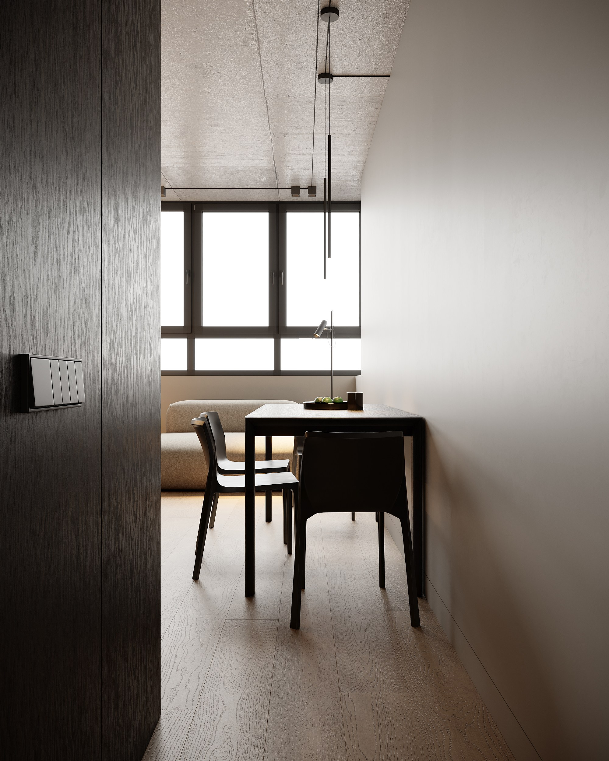 Брутальная квартира с черными акцентами для холостяка. Дизайн интерьера Санкт-Петербург | Москва | Калининград