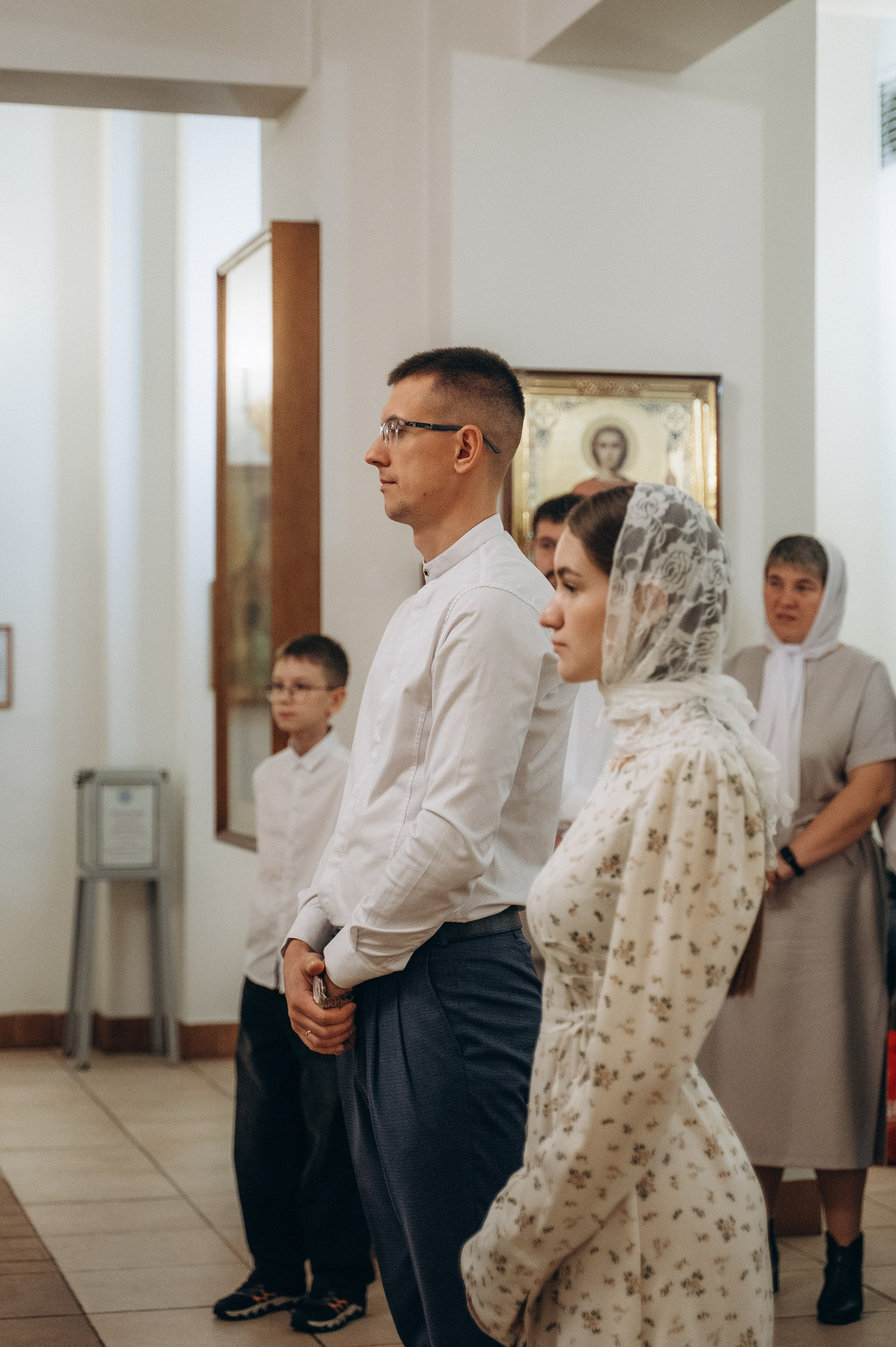 Крещение Ивана конф (Храм в честь святых мучениц Веры, Надежды, Любови и матери их Софии, нижний храм). Семейный фотограф в Минске Дарья Дреко