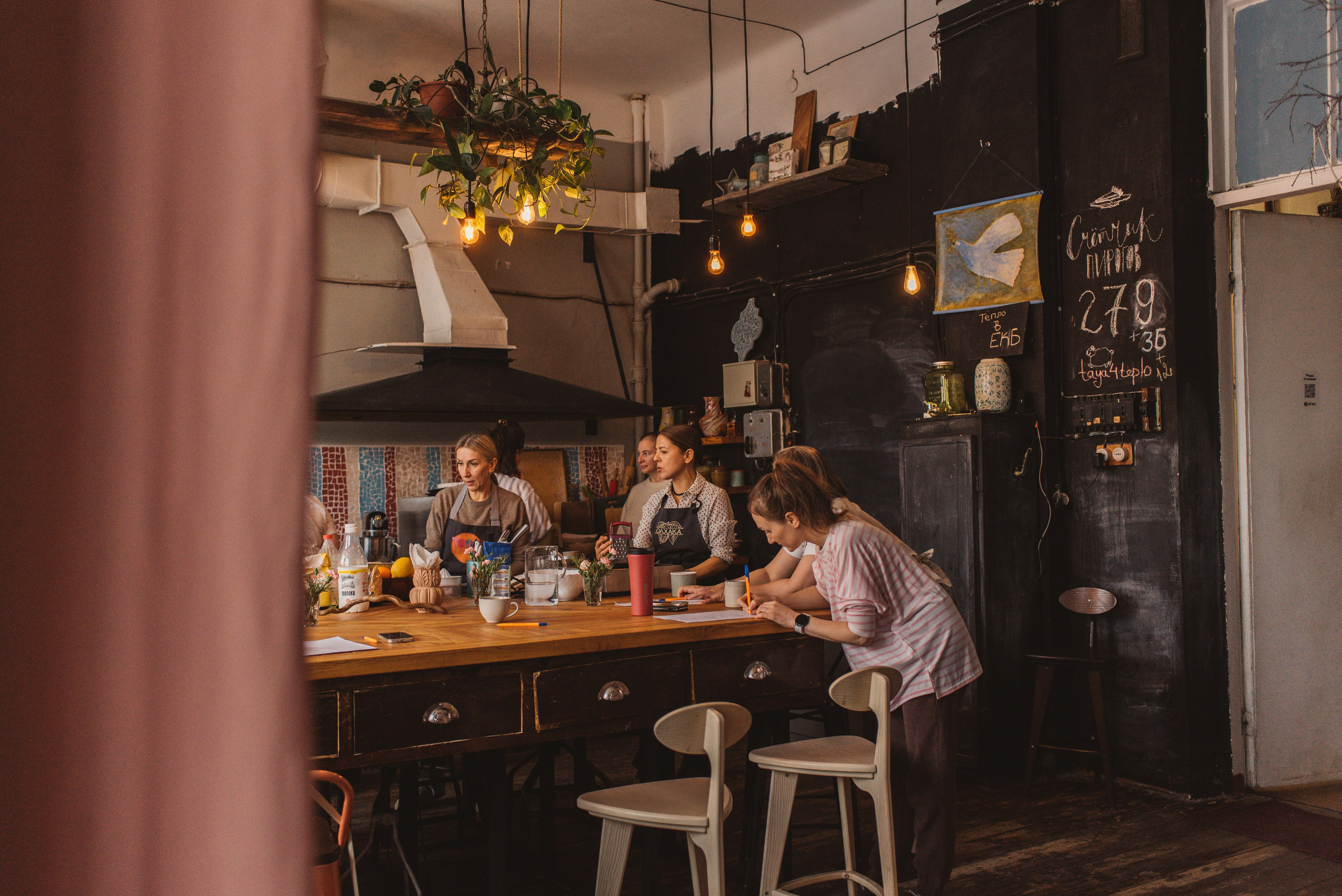 Простраство Тепло. Блинный день. Сайт портфолио