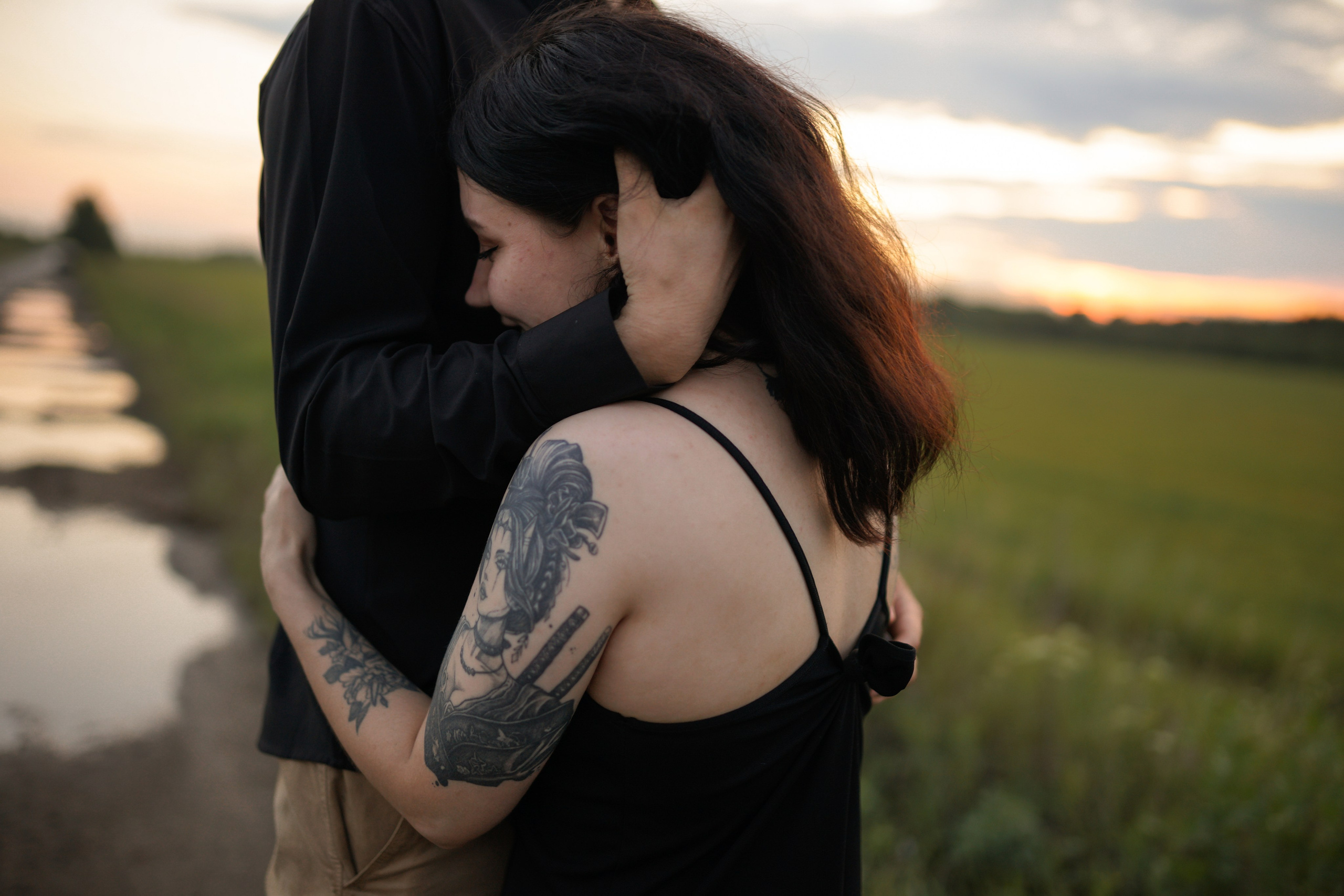 Поздний закат