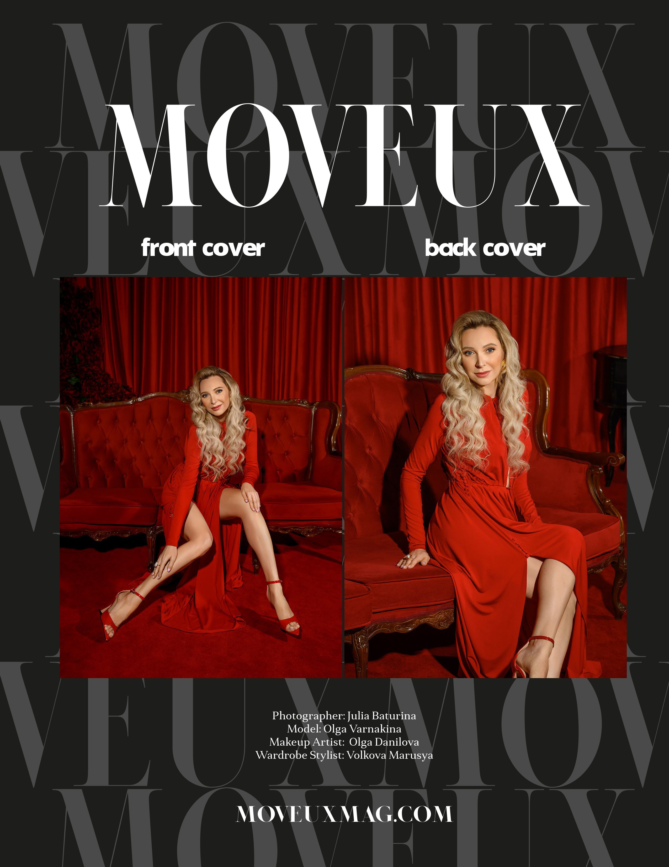 Фотосессия для обложки журнала