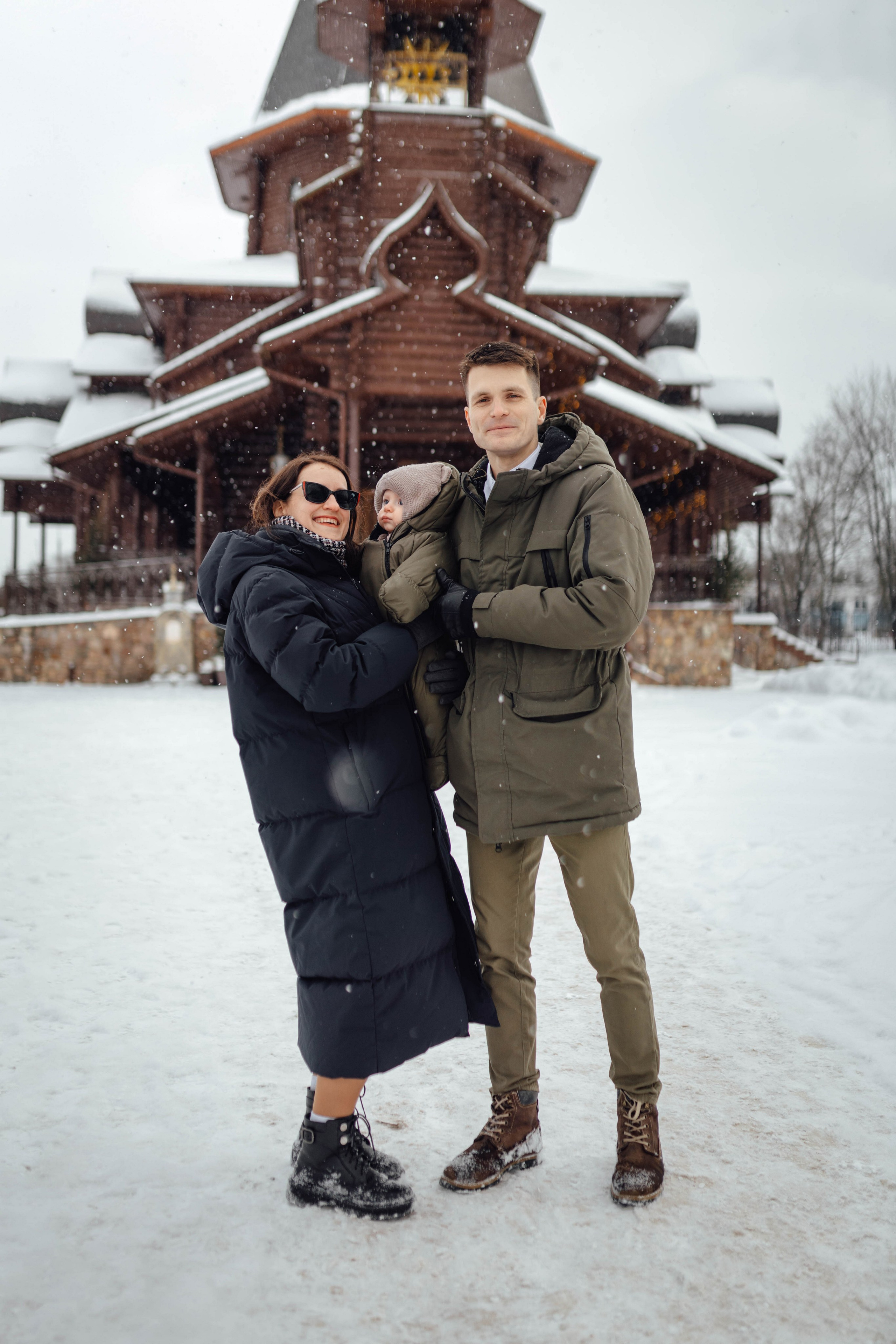 Крещение Матвея, храм Святой Троицы, декабрь 2025