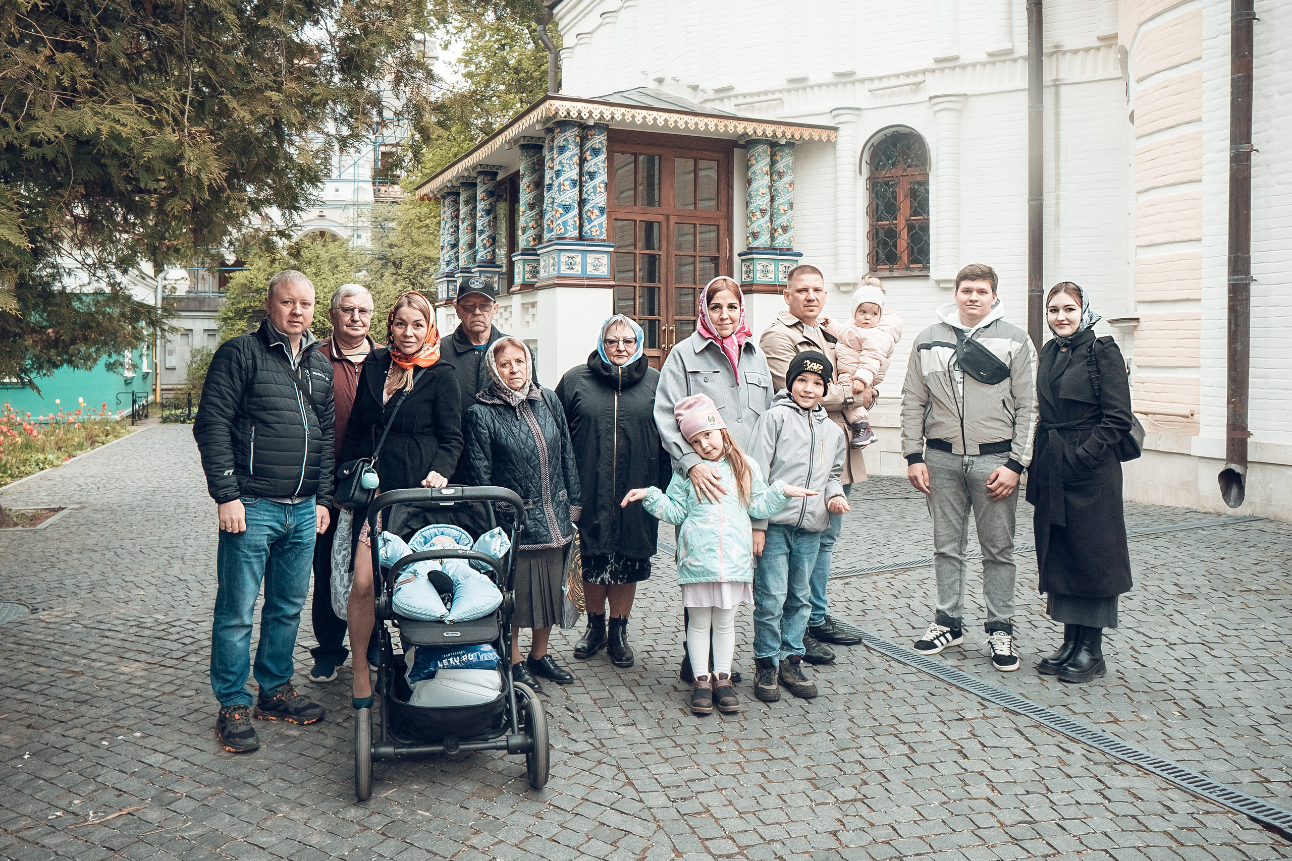 Таинство Крещения Артема, Ангелины и Адрианы