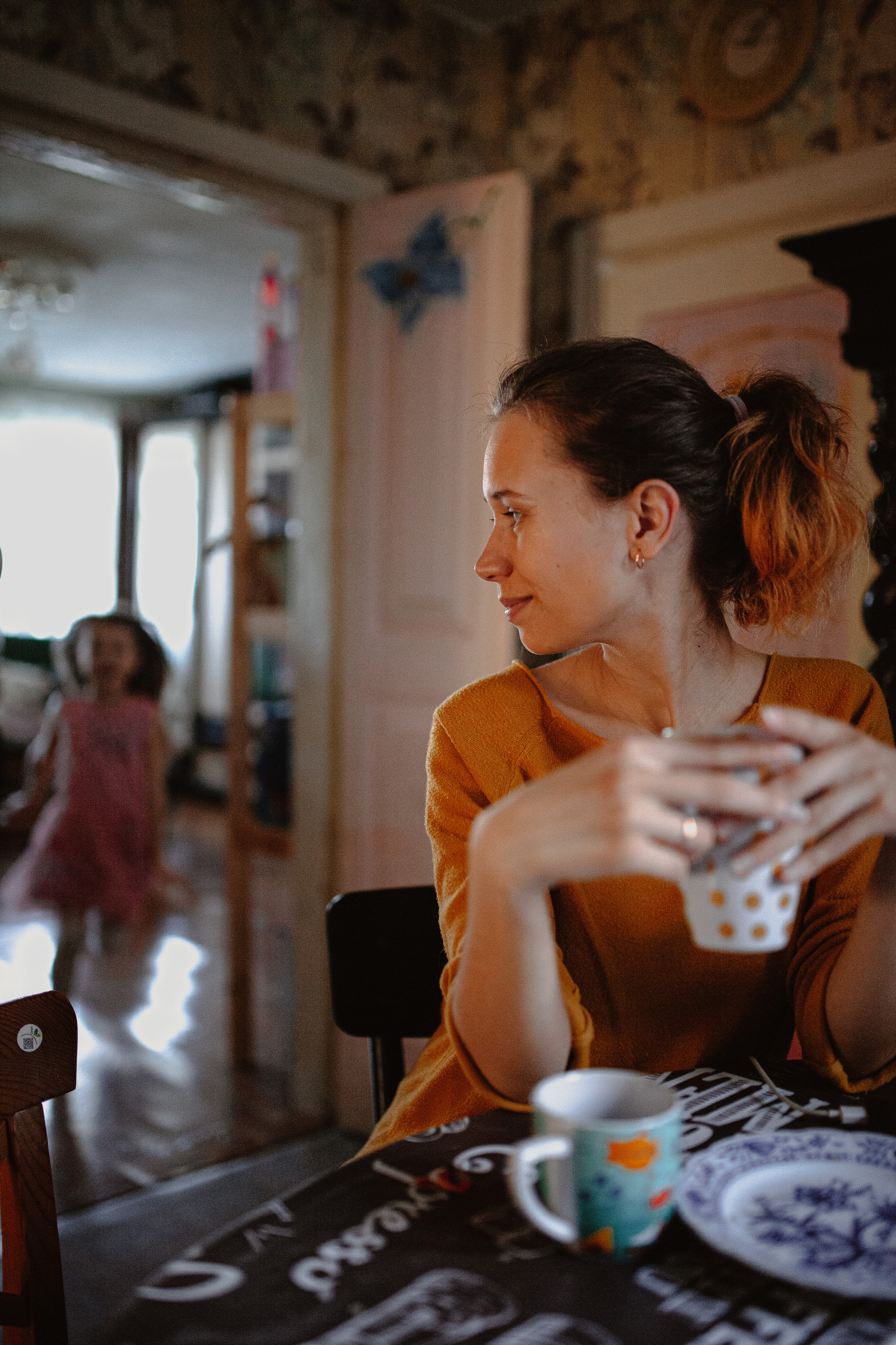 Дмитрий, Александра и Кира. Главная