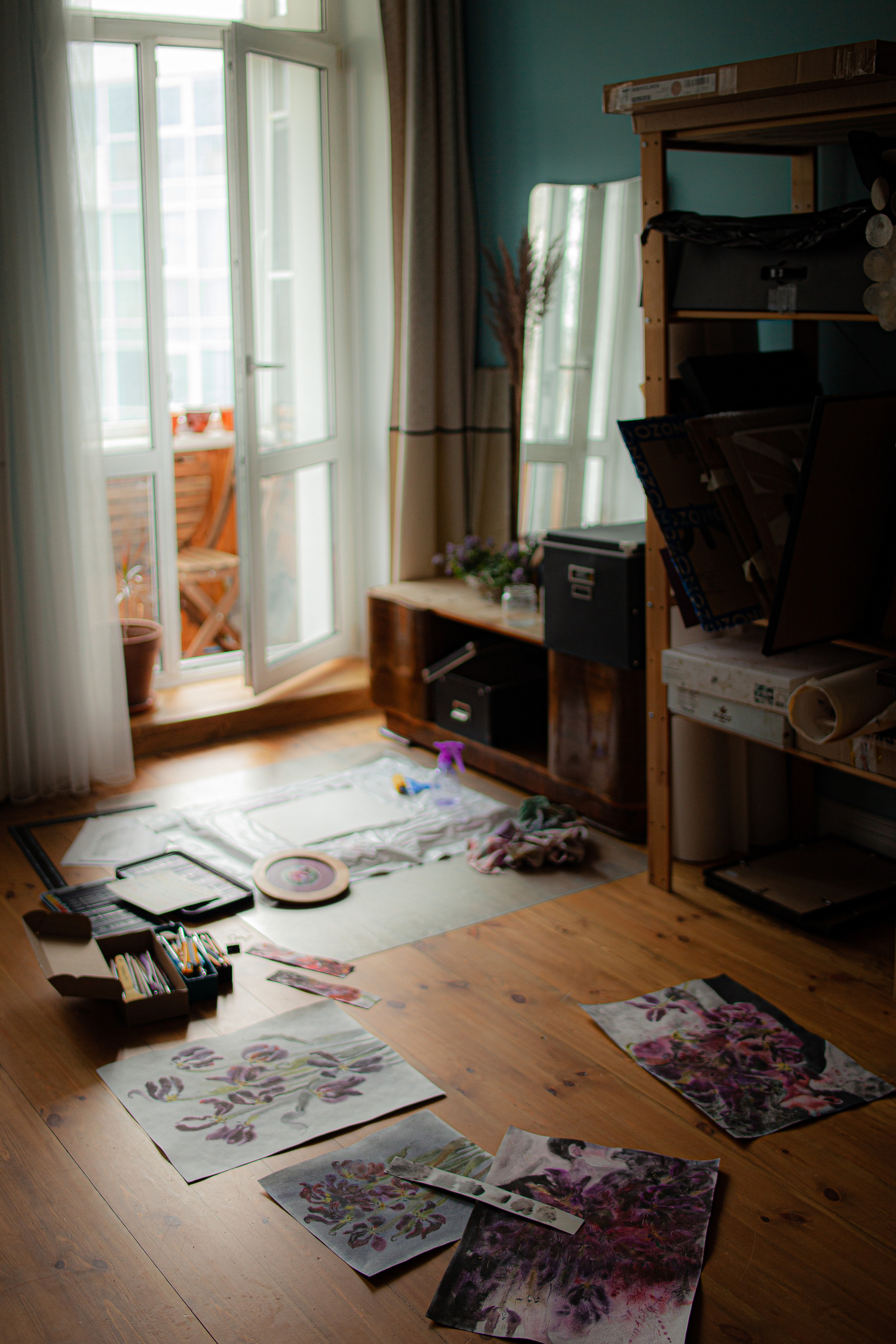 Съемка для художницы Киры Шилиной. Главная