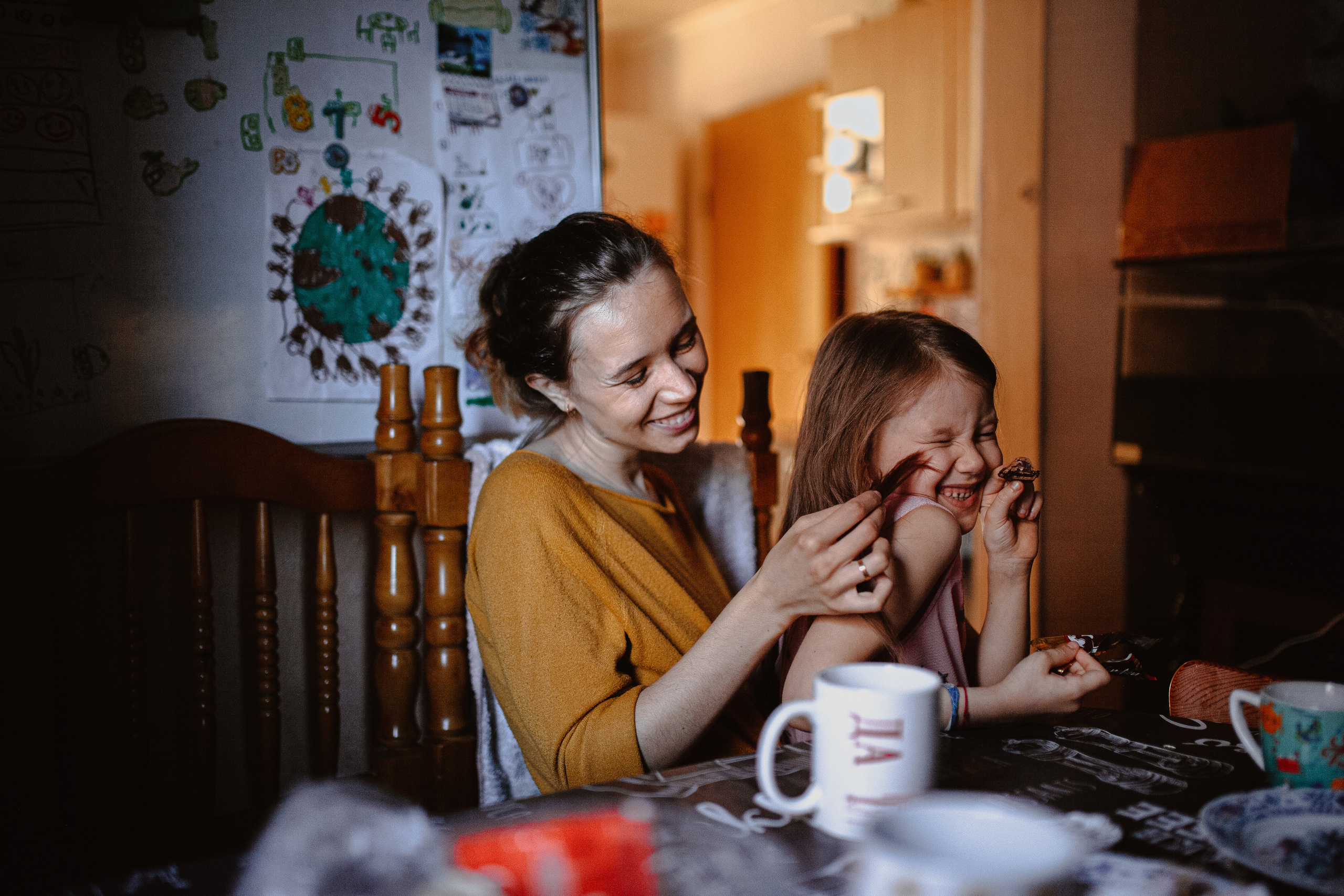 Дмитрий, Александра и Кира. Главная