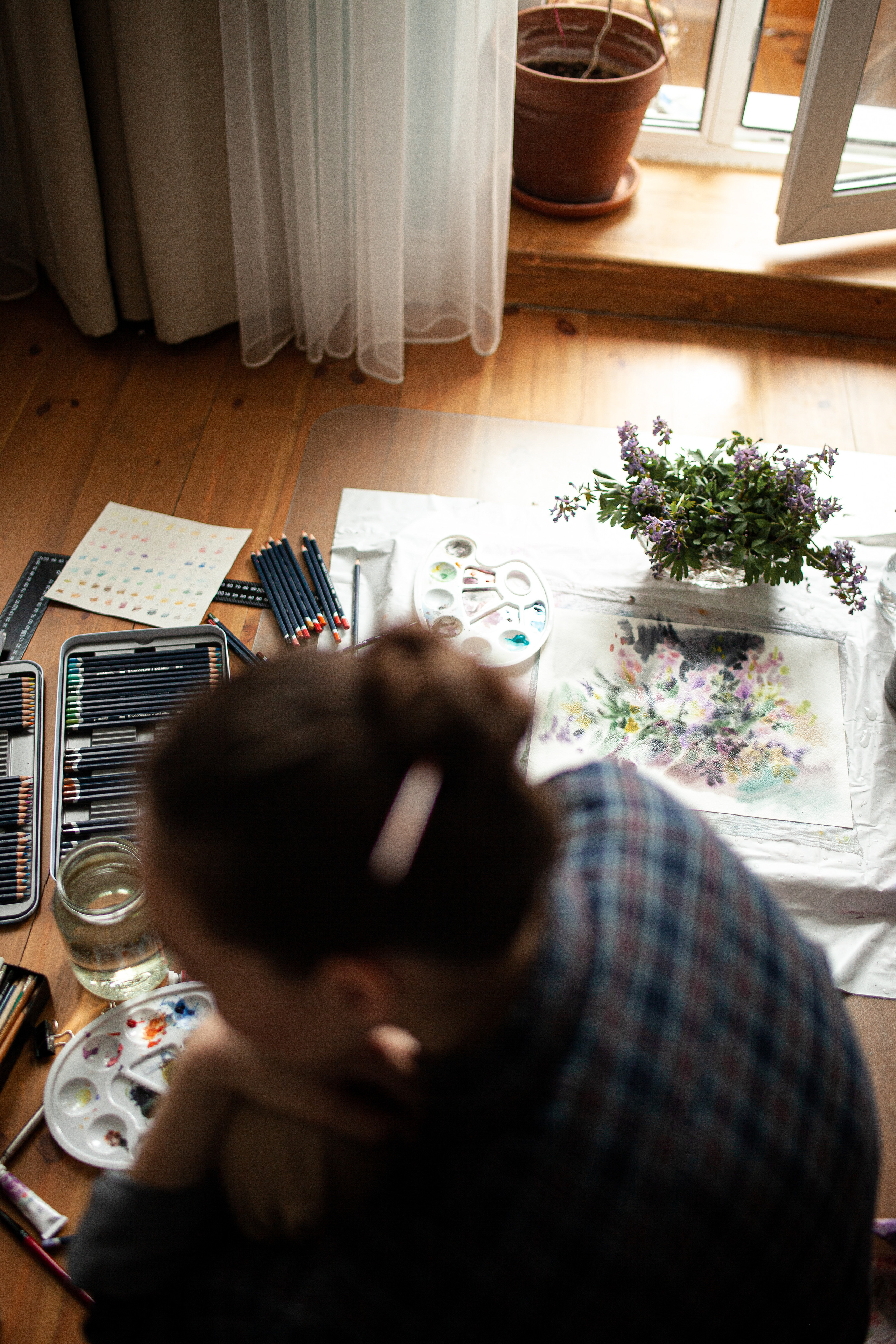 Съемка для художницы Киры Шилиной. Главная