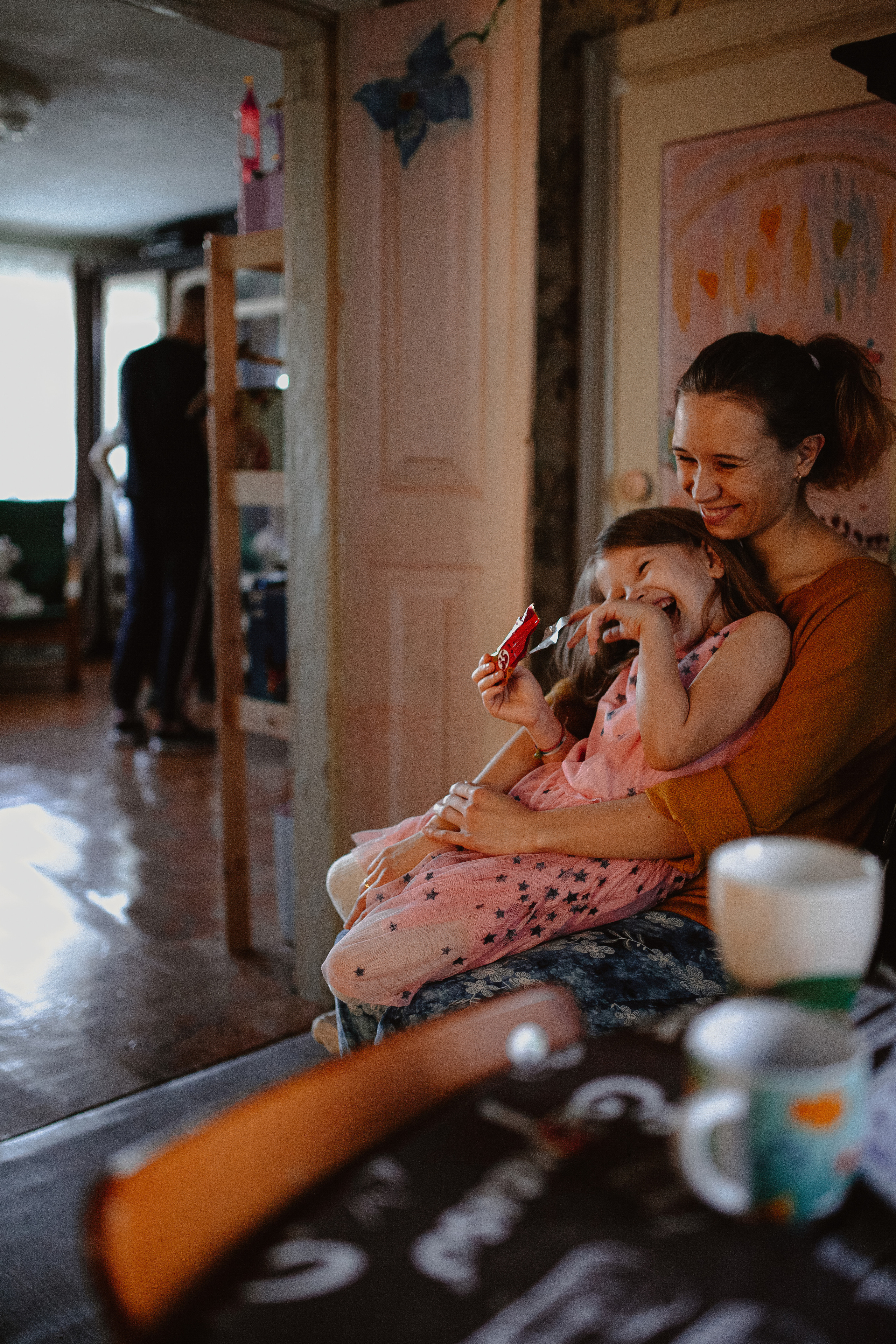 Дмитрий, Александра и Кира. Главная