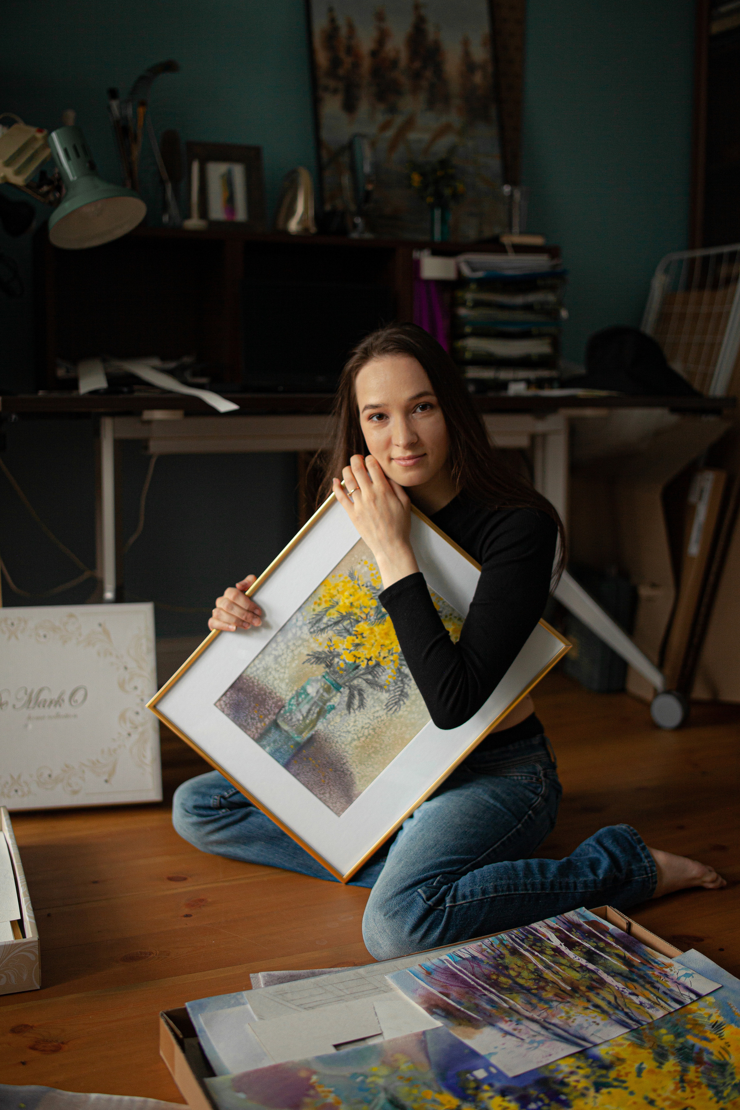 Съемка для художницы Киры Шилиной. Главная