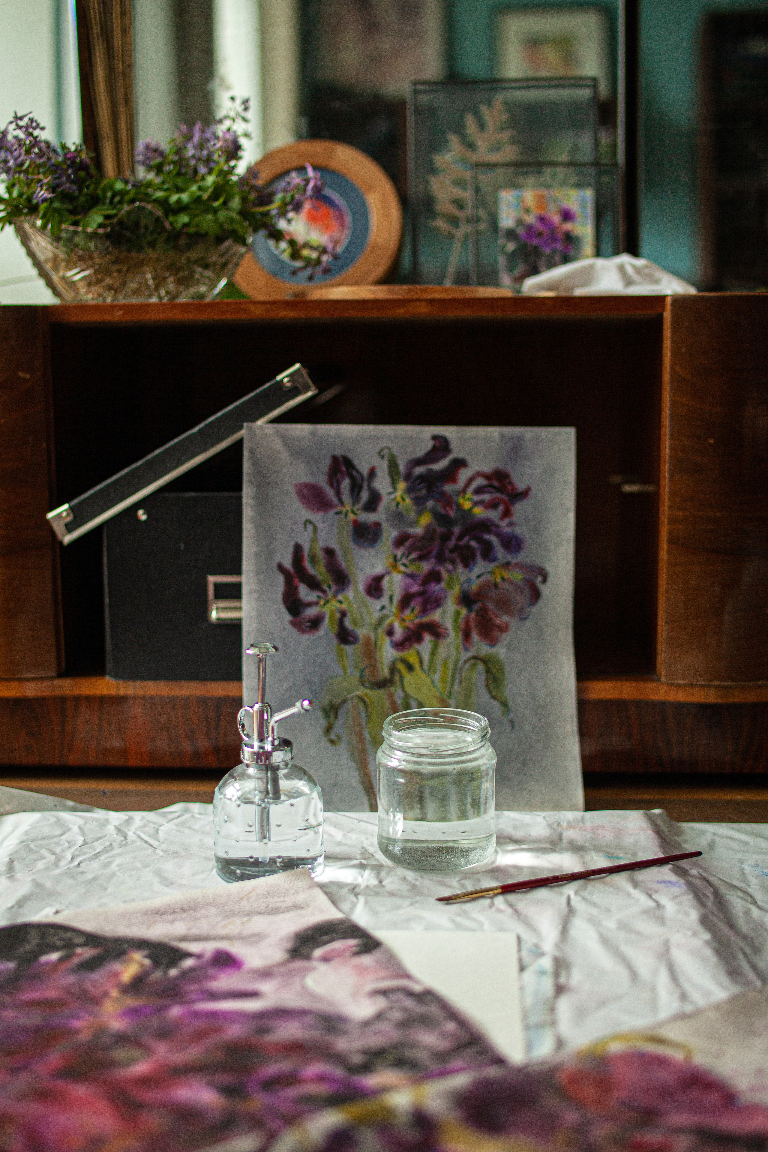 Съемка для художницы Киры Шилиной. Главная