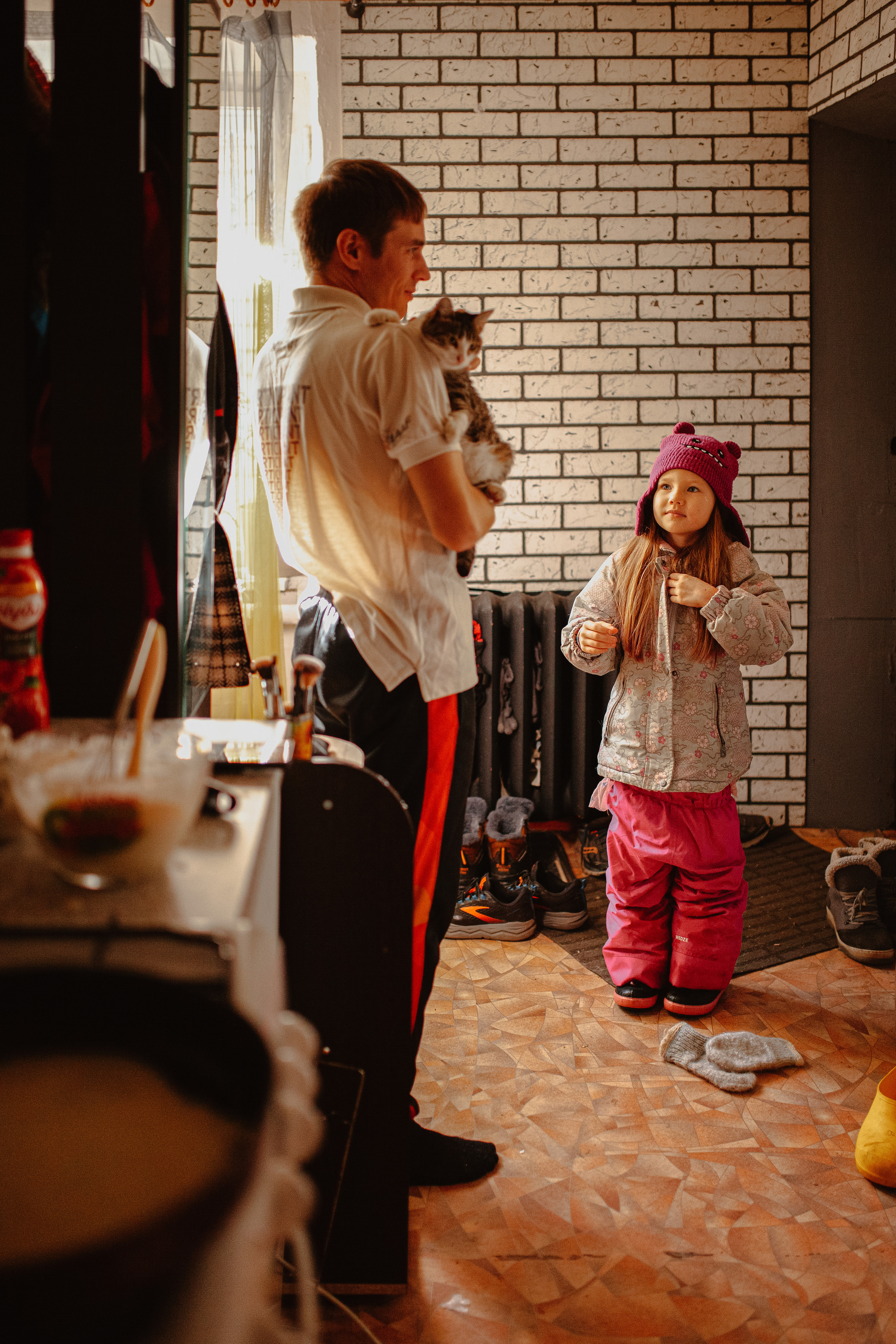 Дмитрий, Александра и Кира. Главная