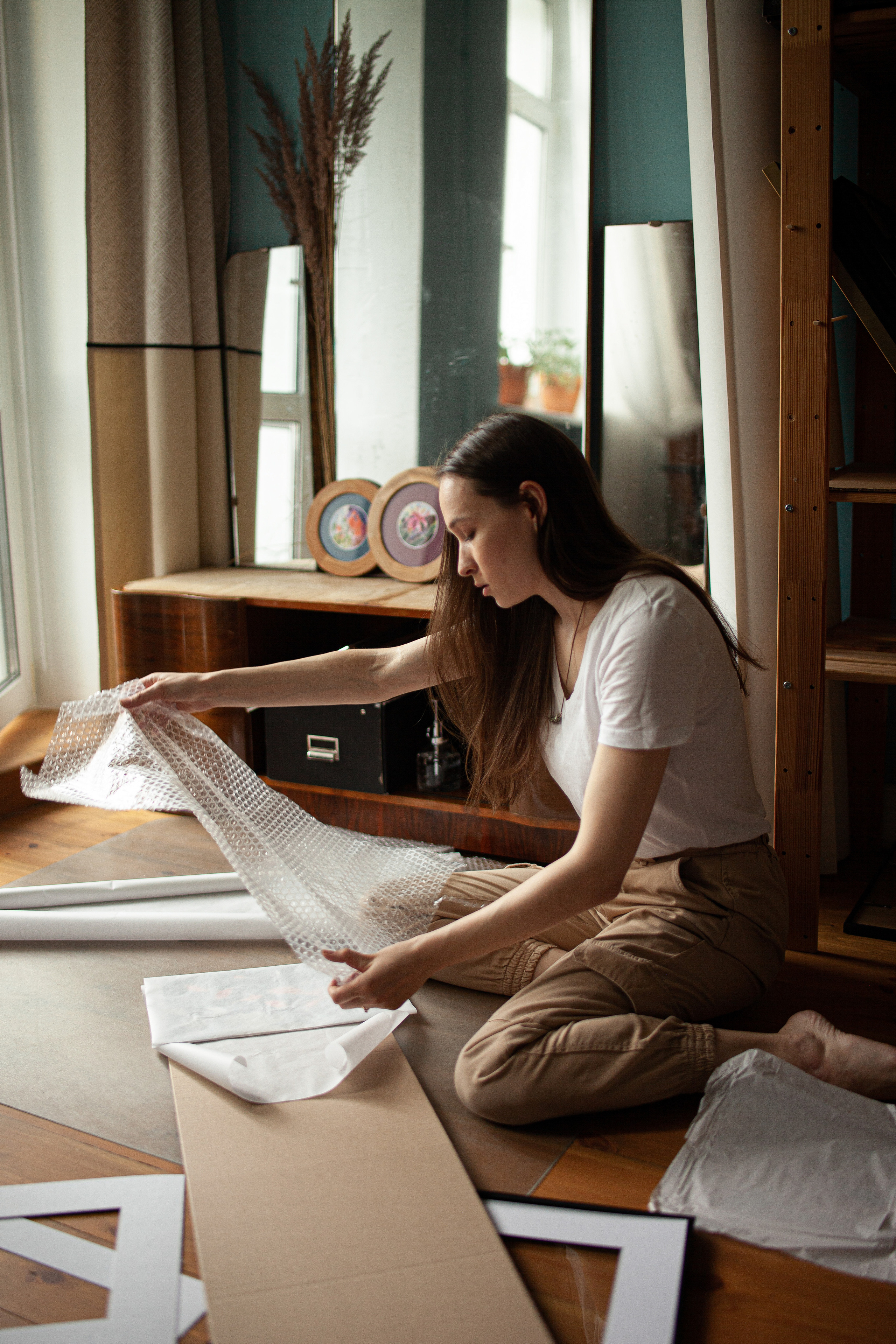 Съемка для художницы Киры Шилиной. Главная