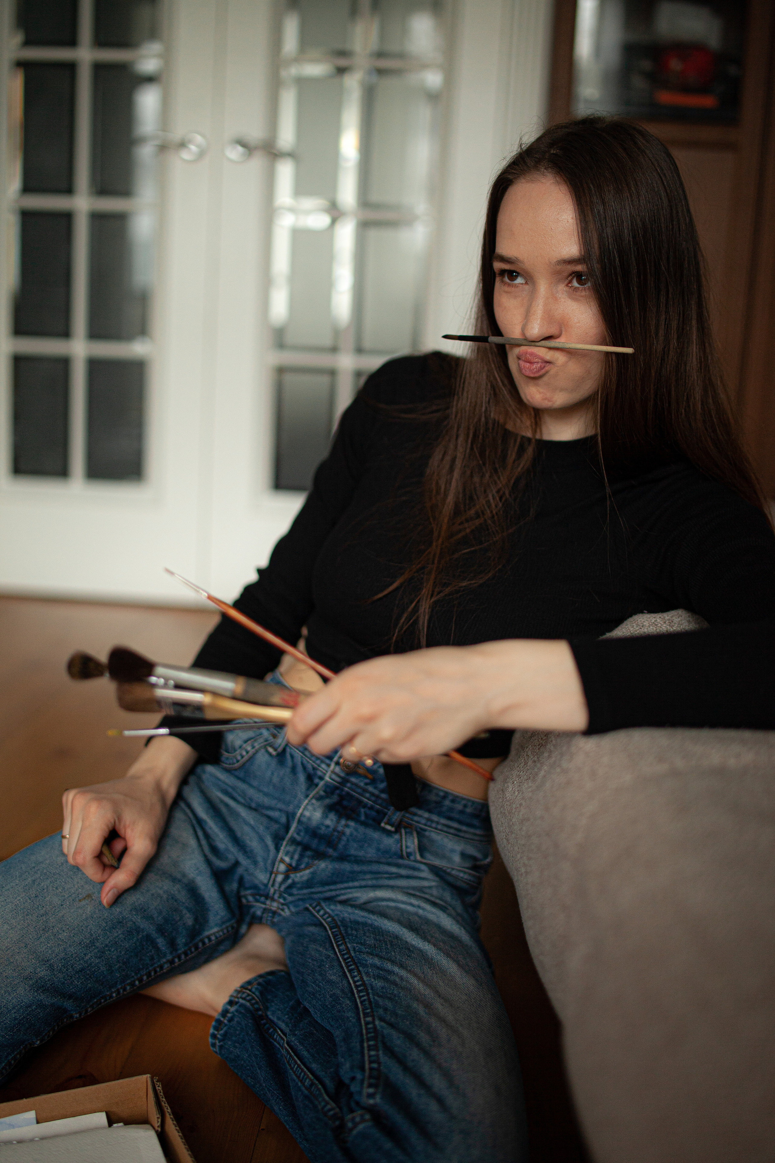 Съемка для художницы Киры Шилиной. Главная